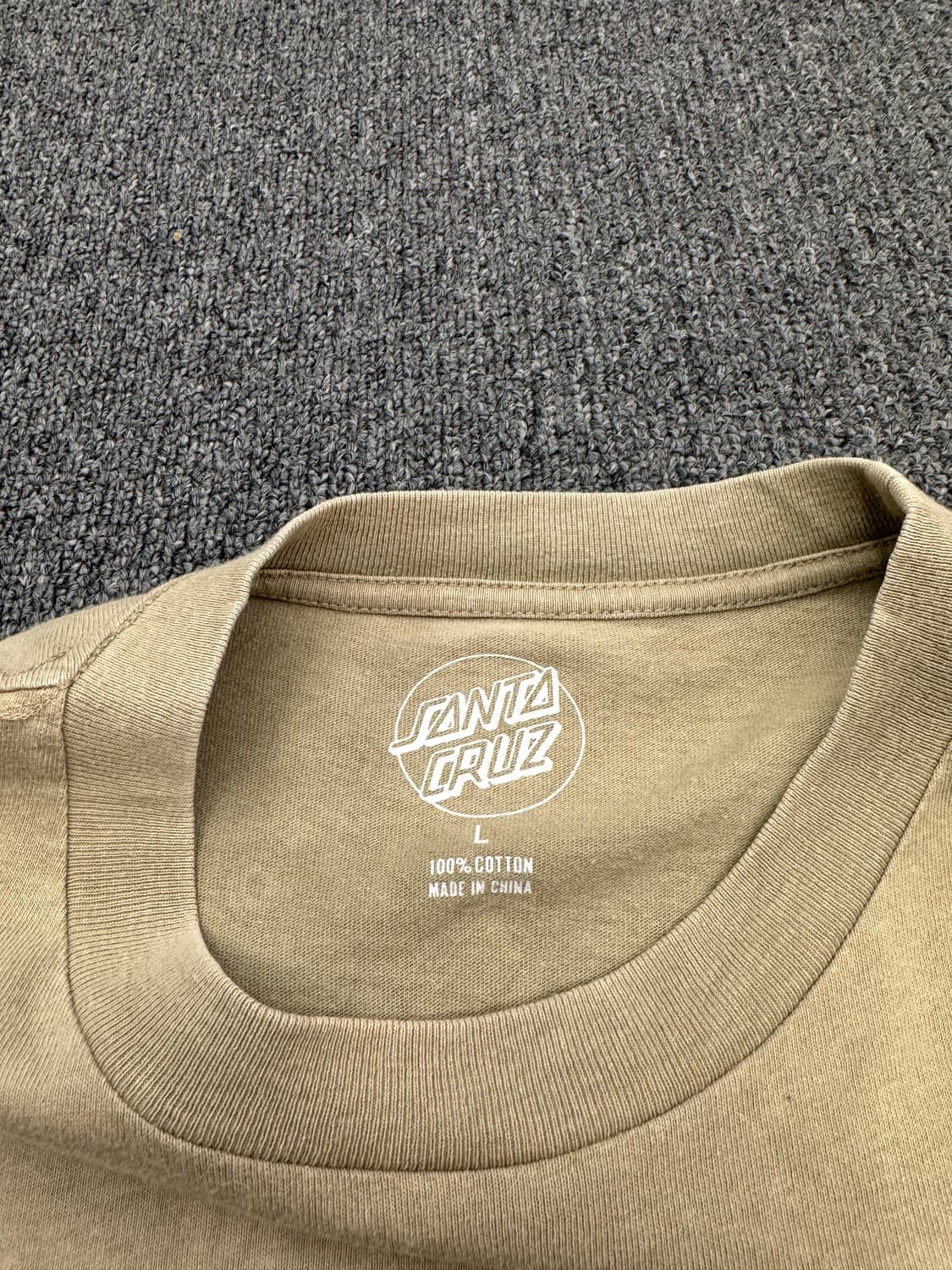L)Santa Cruz 빈티지 로고 프린팅 반팔 티셔츠 상품이미지3