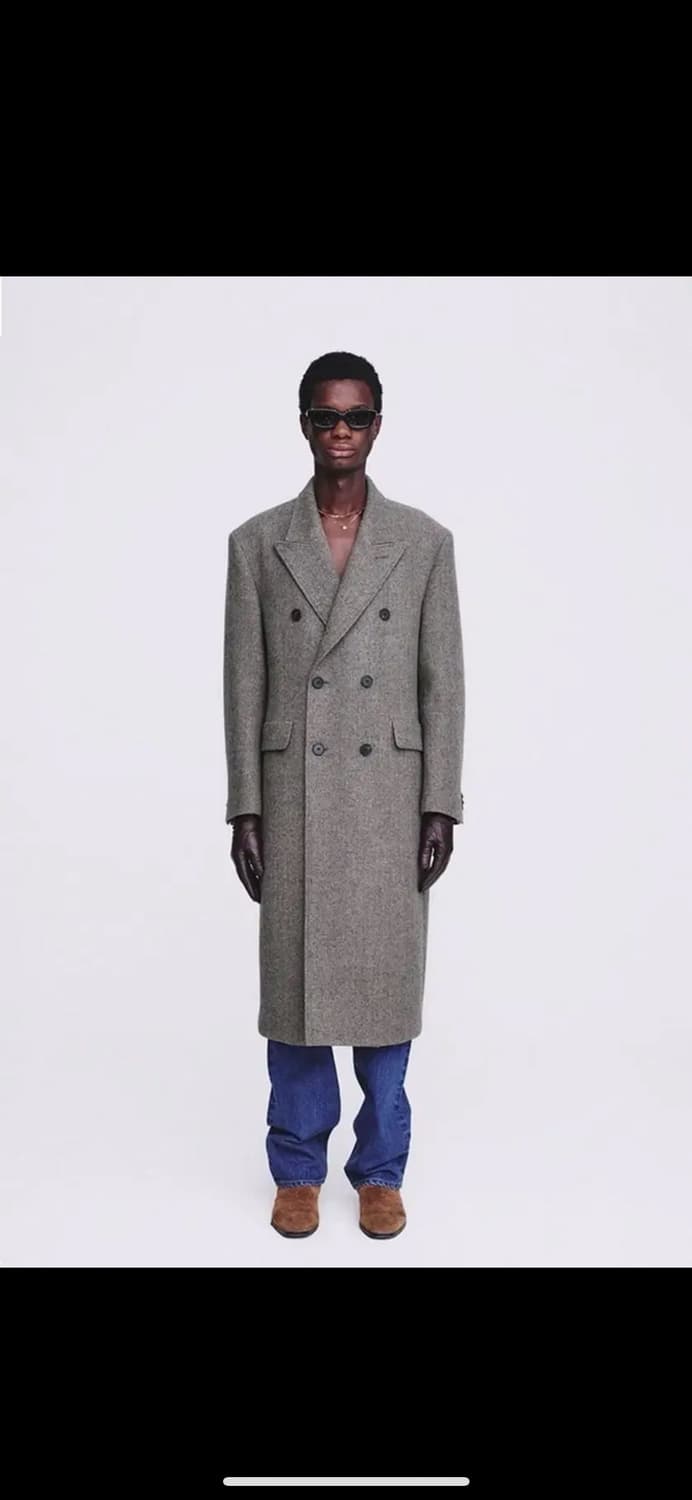 [XL] 토니웩 헤링본 코트 상품이미지1