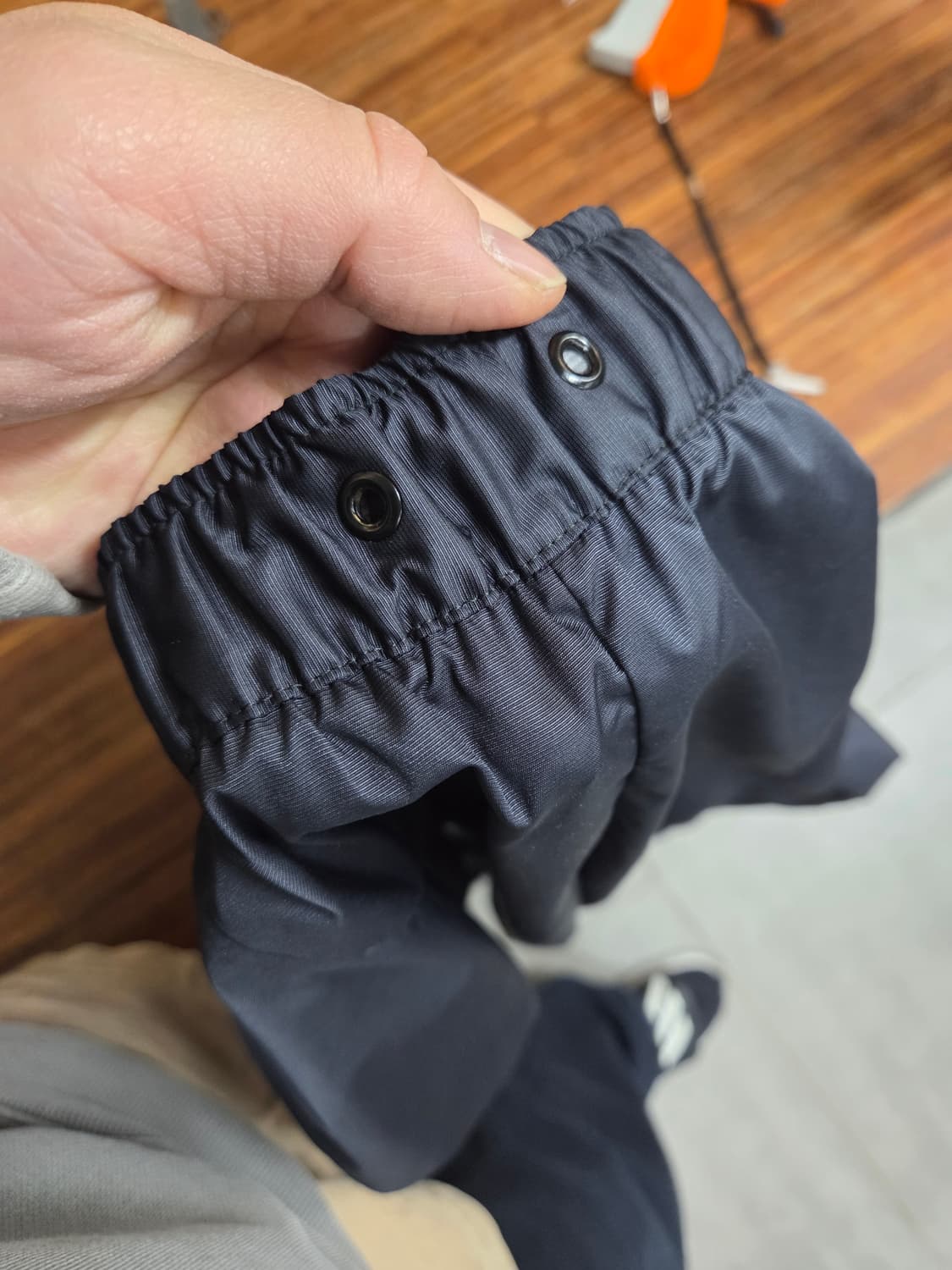 나이키 여성 에어맥스 미드라이즈 우븐 팬츠 L 상품이미지6