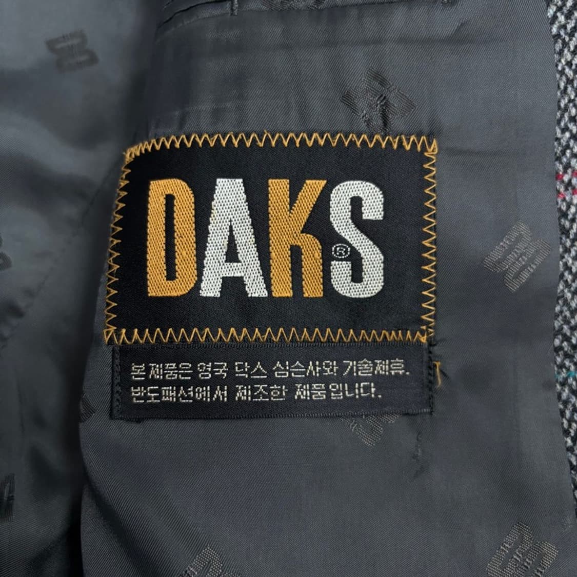 닥스 체크 울 블레이저 v4516 상품이미지7