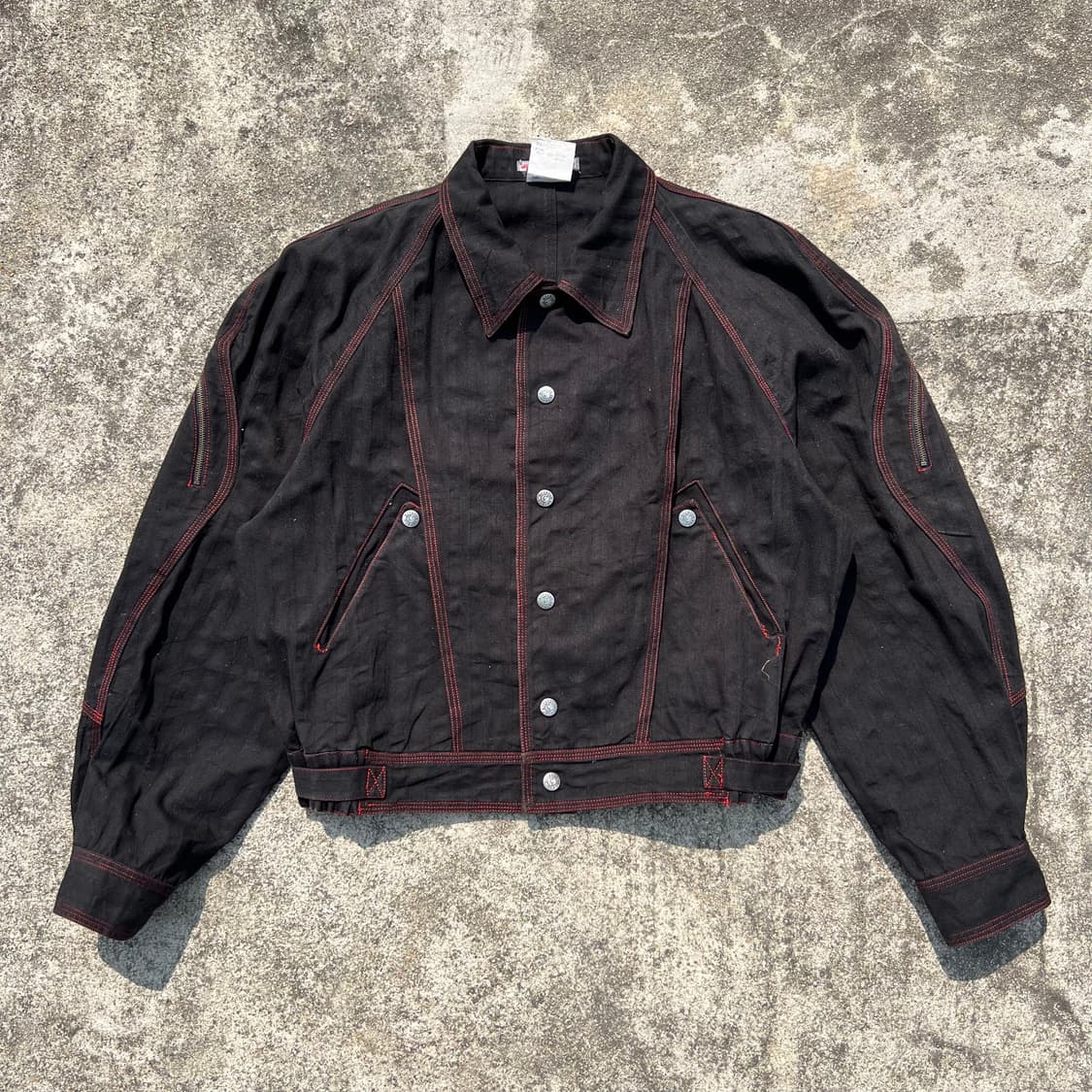 80‘s Arrston Volaju 펑크 봄버 자켓 상품이미지1