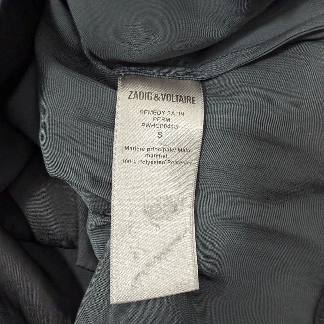 22FW 쟈딕앤볼테르 새틴 셔츠 롱원피스 상품이미지7