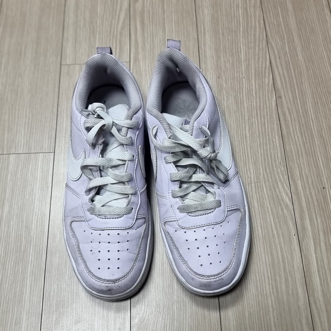 나이키 코트 로우 흰보라 스니커즈(245) 상품이미지2