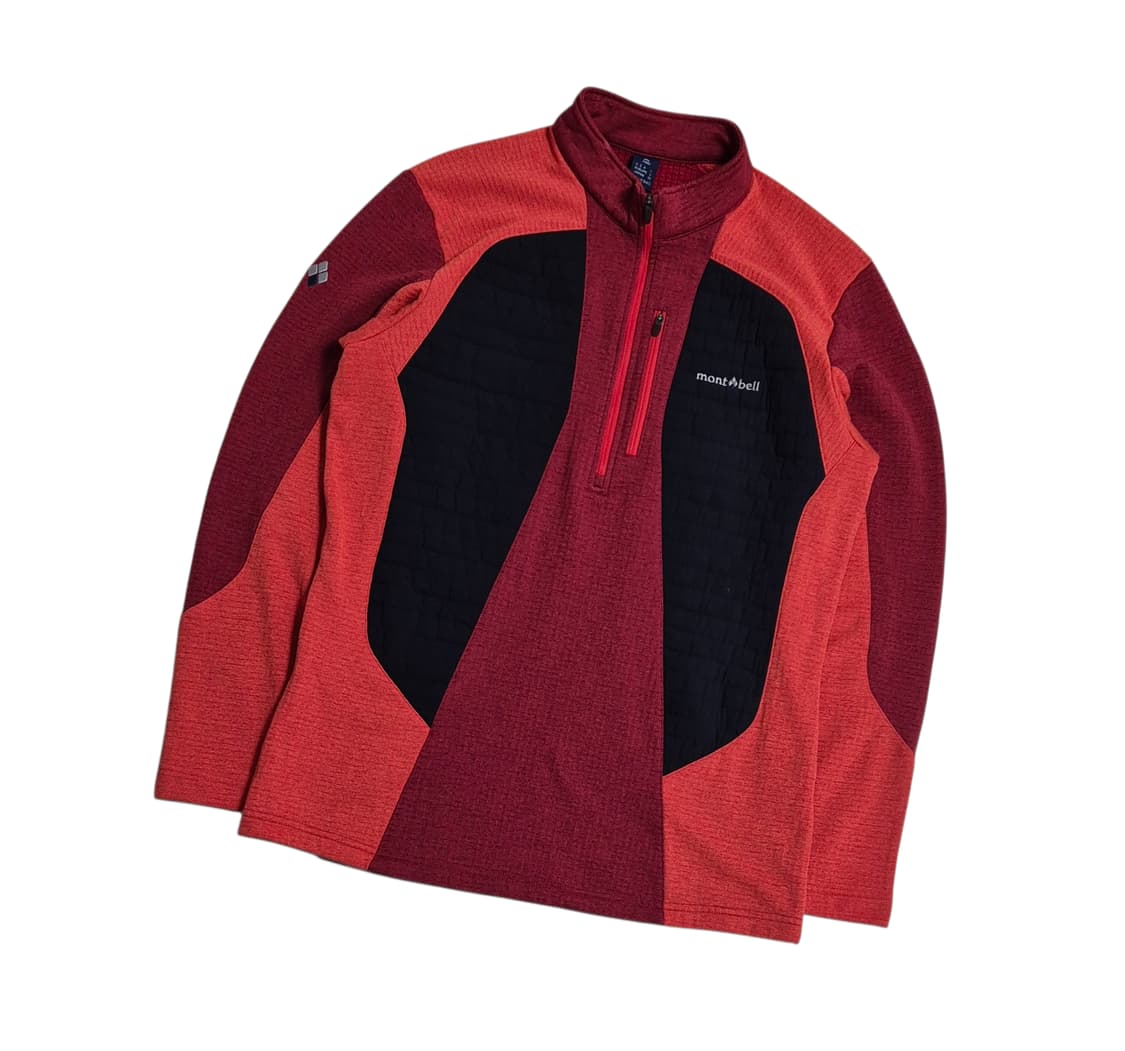 몽벨 재팬 반집업 긴팔티 상품이미지1