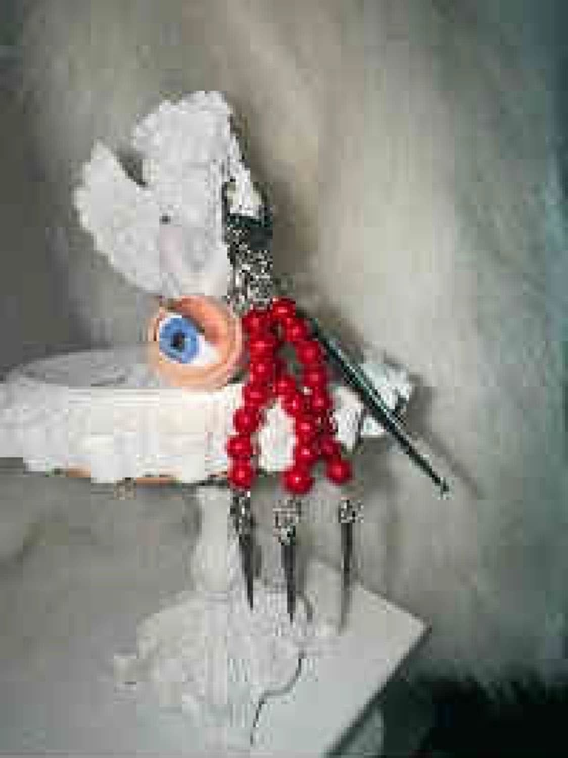 punky eye keyring red 상품이미지2