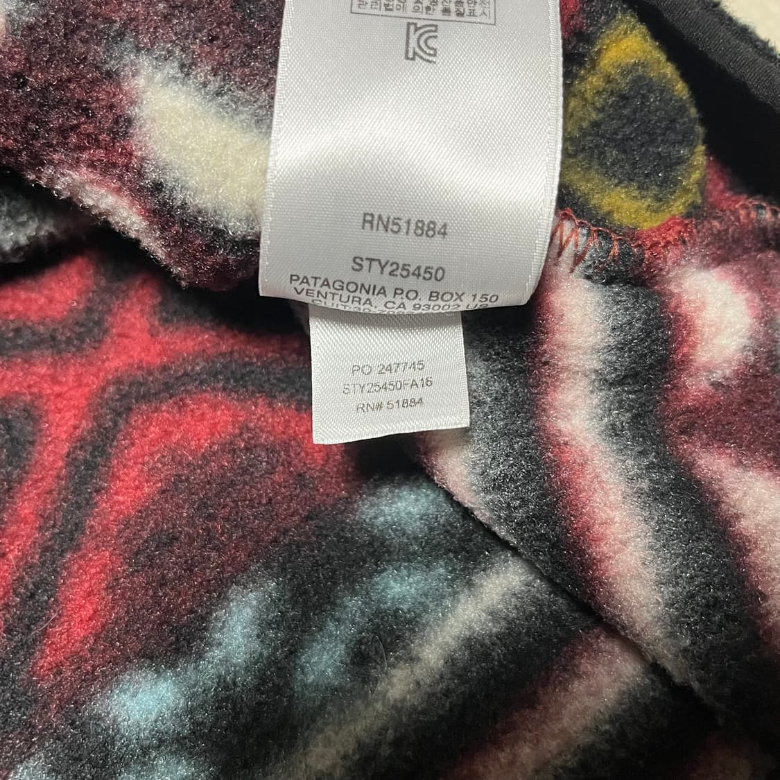 파타고니아 신칠라 살티요(Saltillo) 버건디 상품이미지5