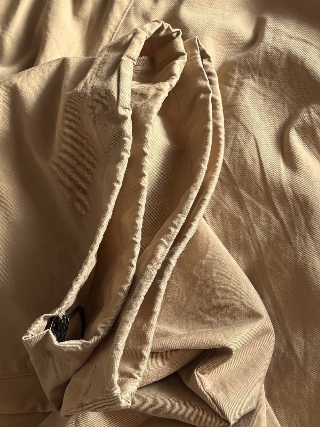 해칭룸 딥플리츠 트라우저 v2 베이지 4사이즈 상품이미지6