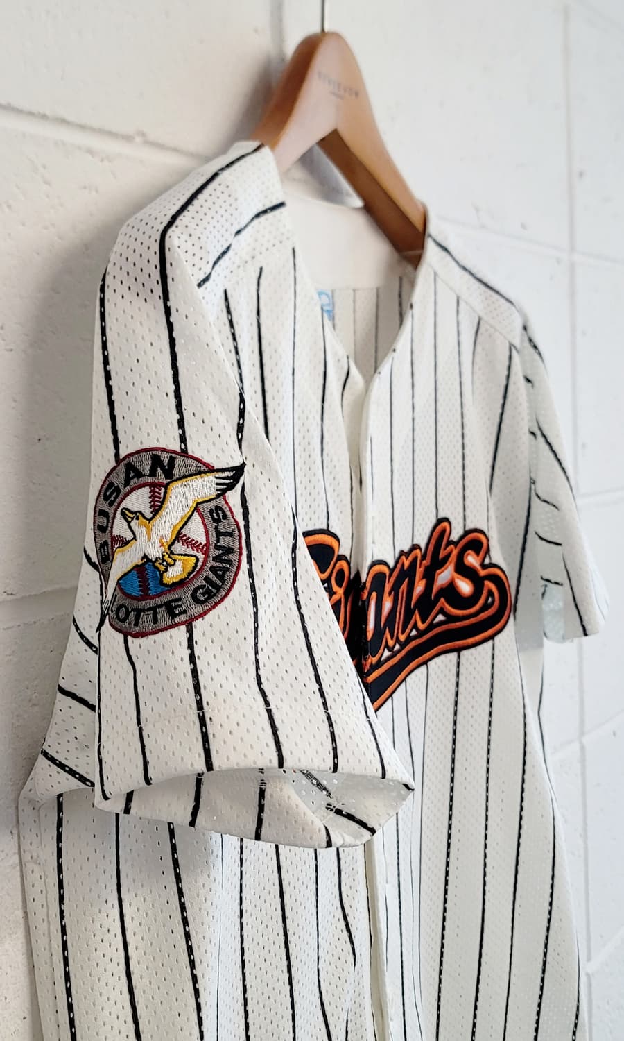 [키즈 11호] 네포스 롯데자이언츠 올드 홈 키즈 유니폼 판매 상품이미지4