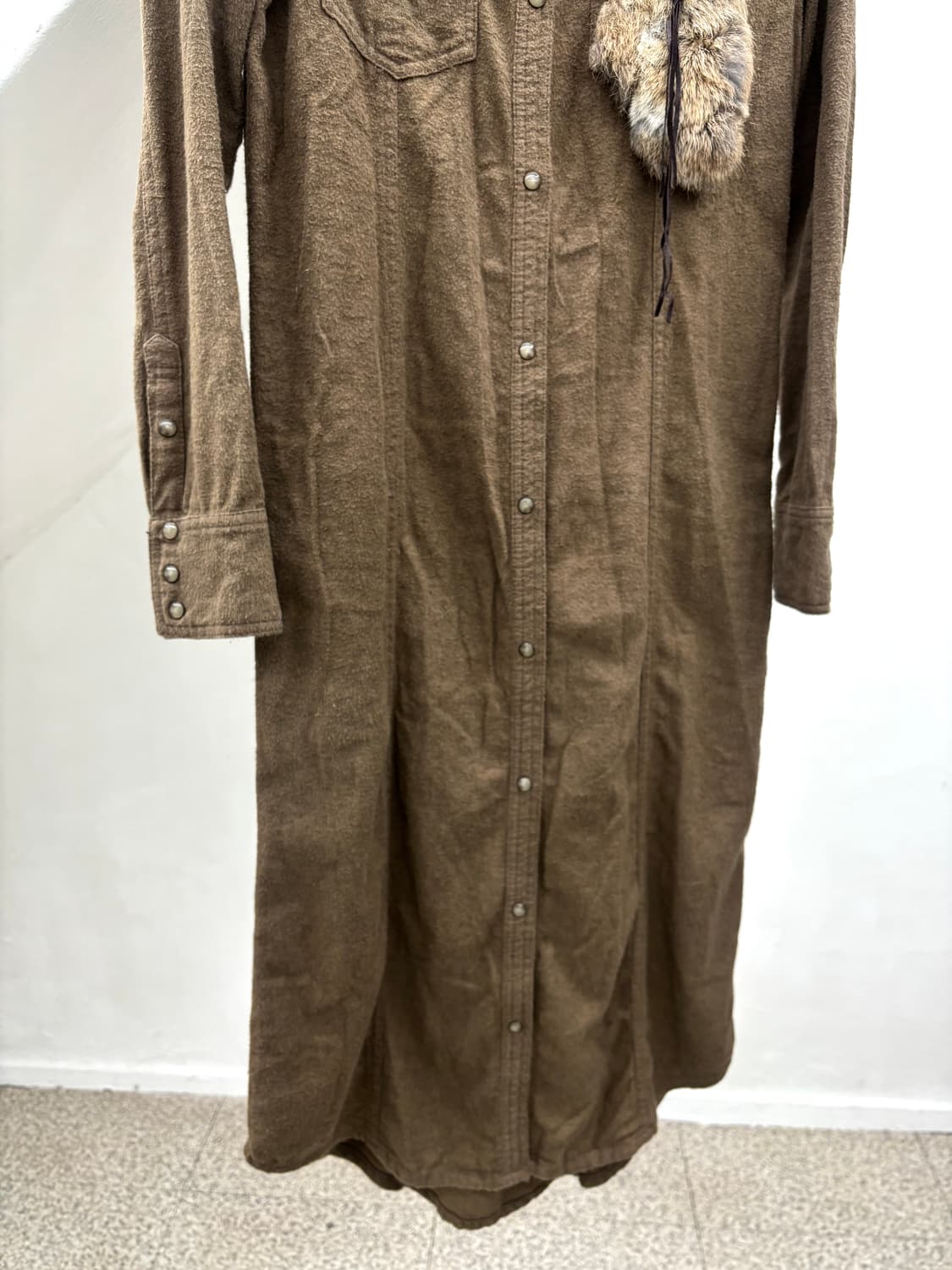 G.O.A 00s archive fur long grunge jacket 상품이미지7