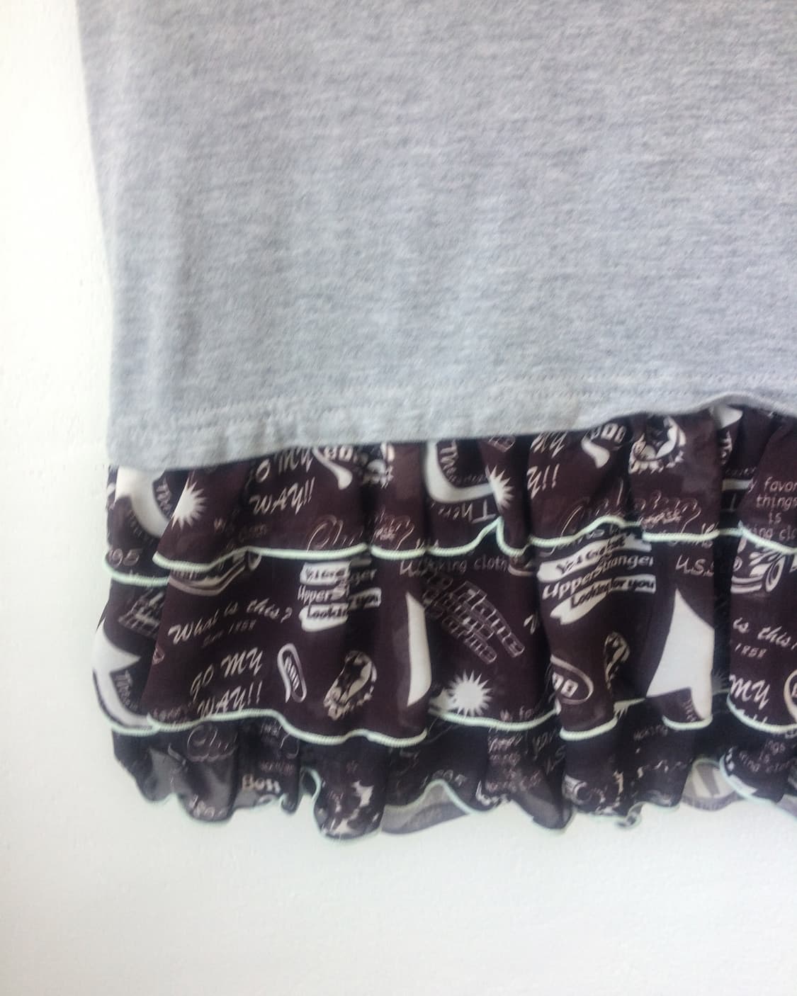 Frill layered hood onepiece 상품이미지4