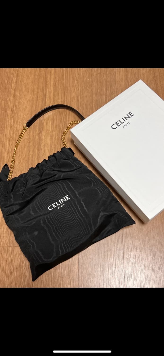 셀린느 마고 체인 지갑 블랙 상품이미지3