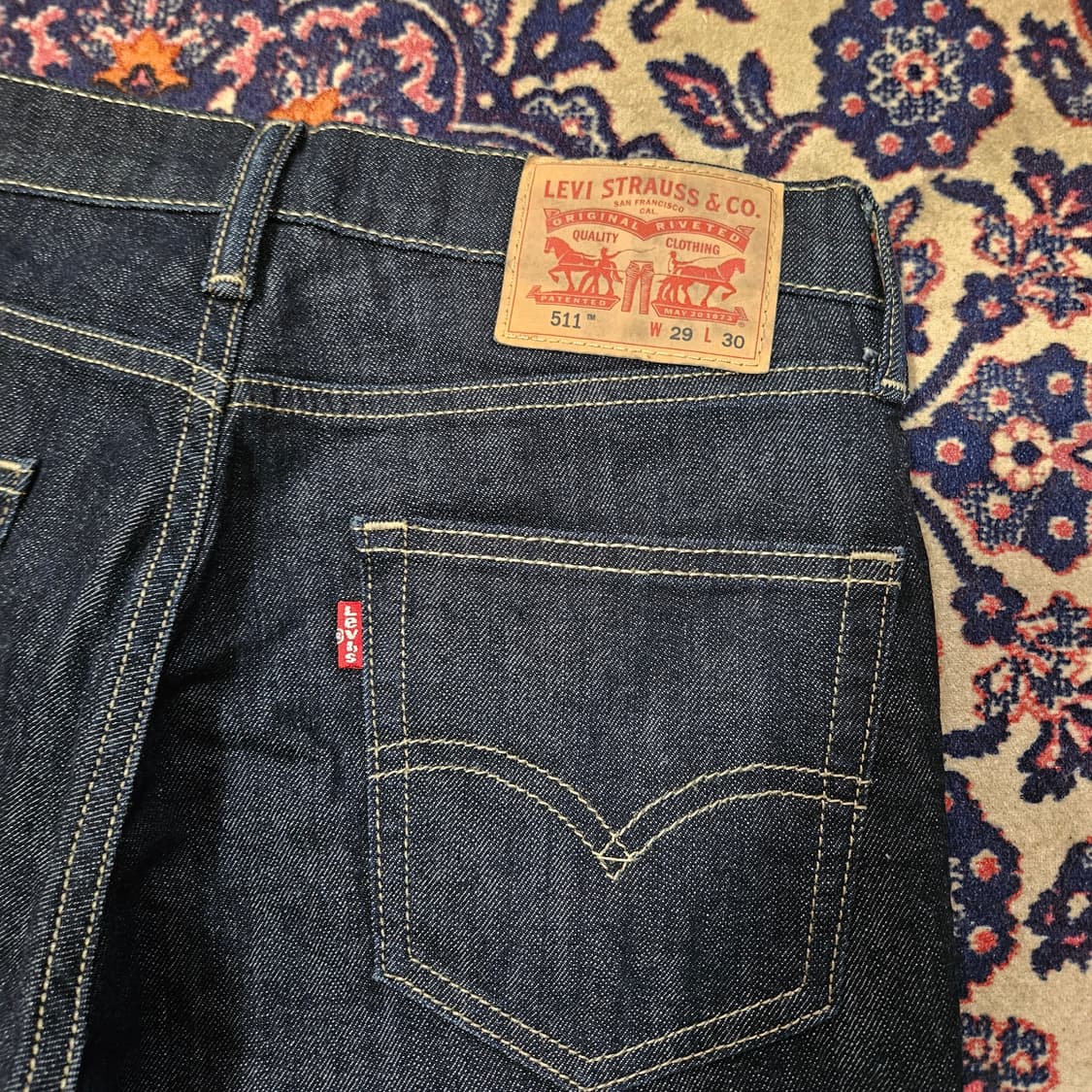 리바이스(Levis) No.511 스트레이트 데님 팬츠 29 상품이미지3