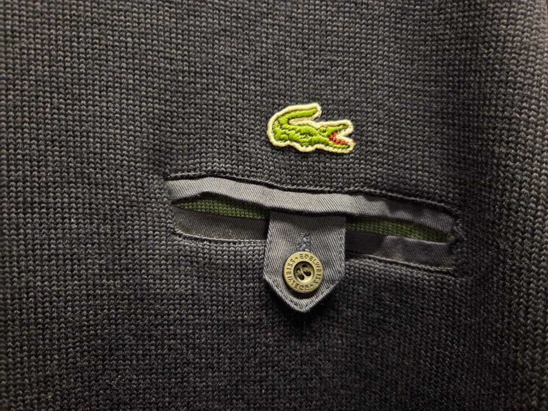 80'S 프랑스 메이드 라코스테 상품이미지4