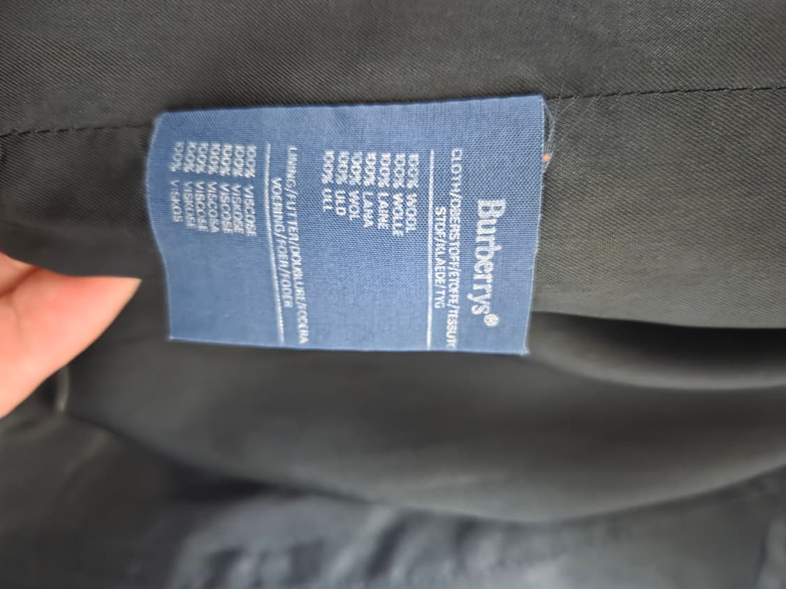 버버리 아이리쉬 트위드코트 판매합니다. 상품이미지4