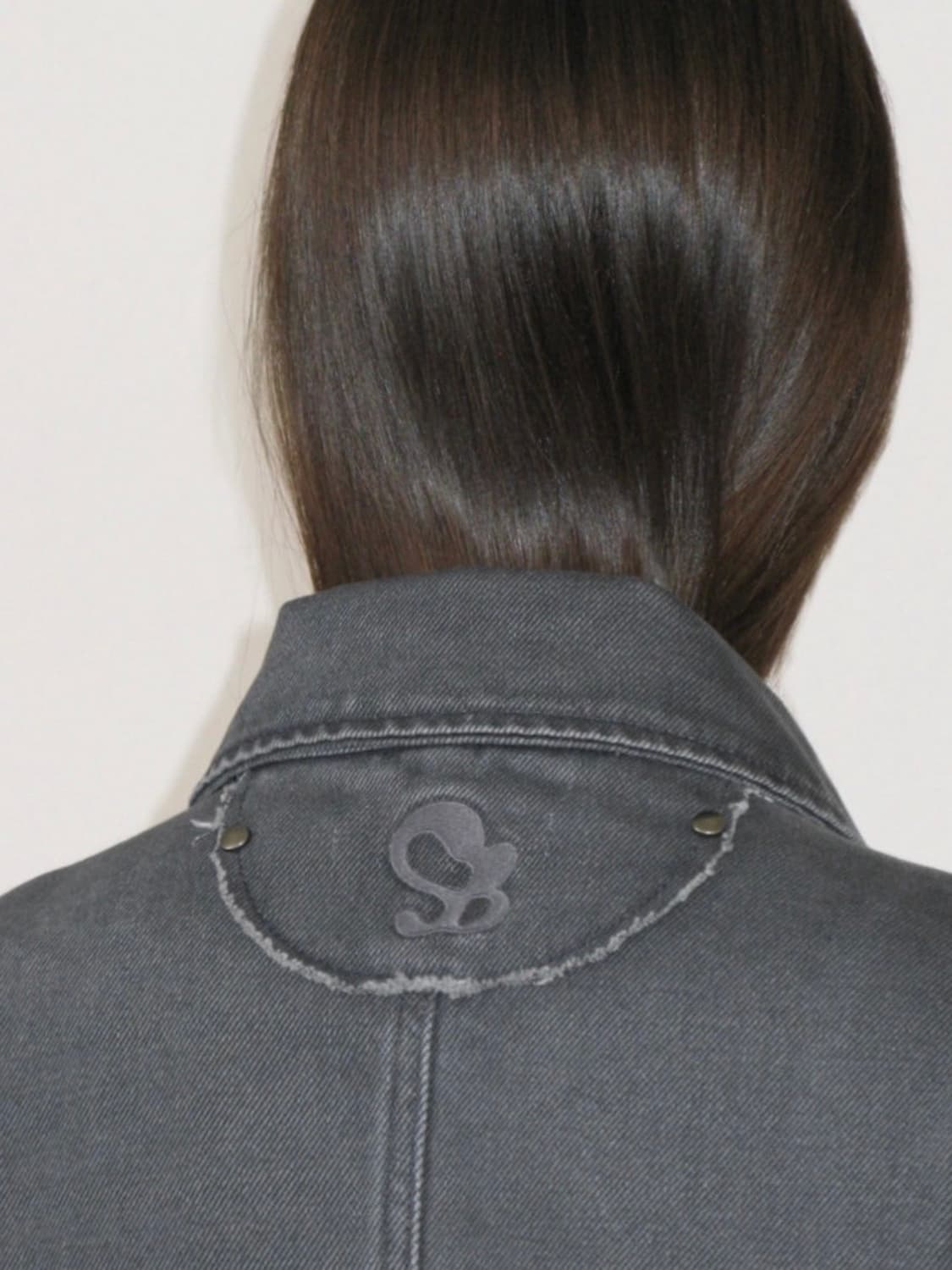 썬번프로젝트 오버사이즈드 워크 자켓 차콜 상품이미지3