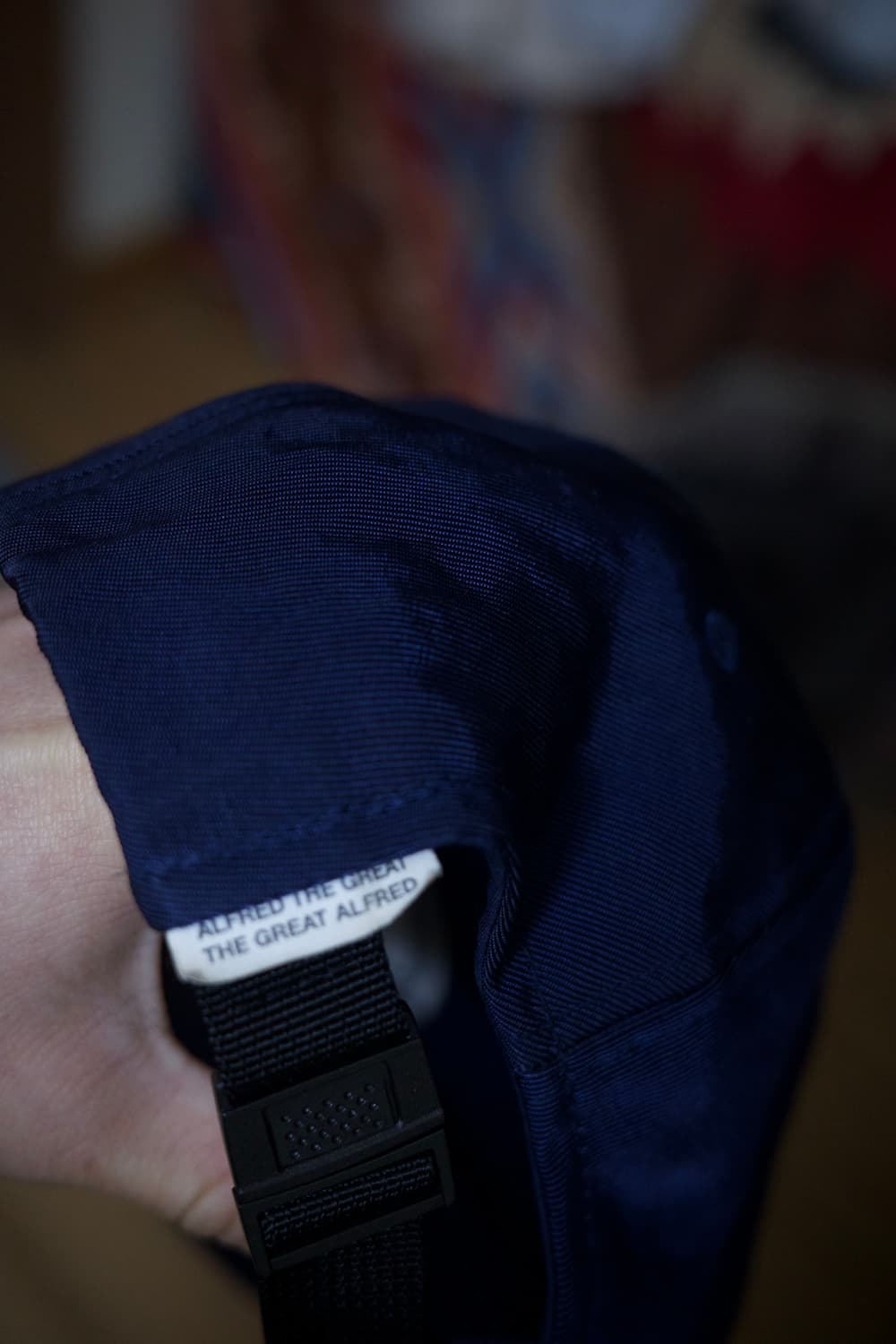 헤리티지플로스 알프레드 나일론 캡 (네이비) 상품이미지5