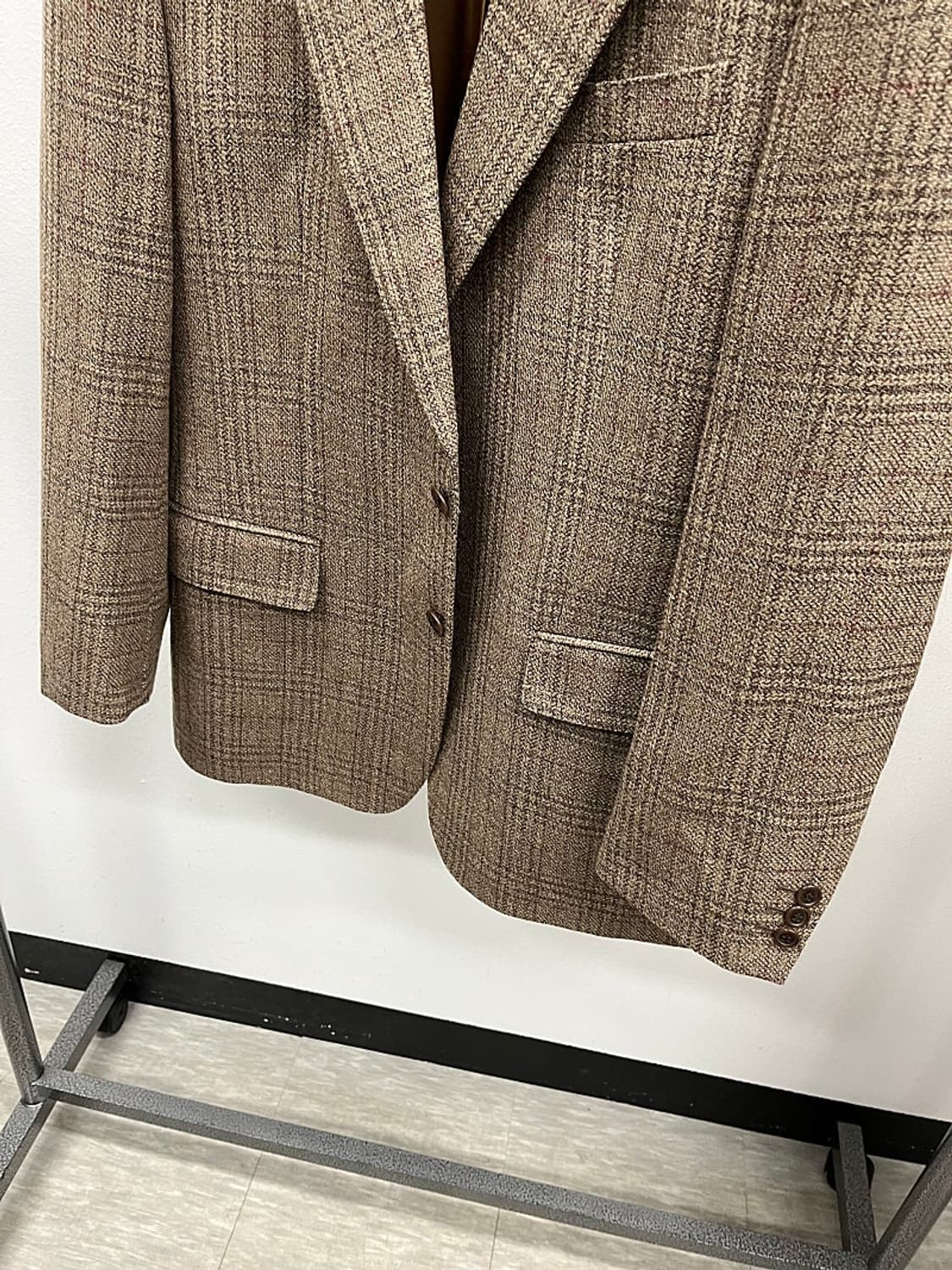 105) 버버리 노바체크 울 자켓  상품이미지3