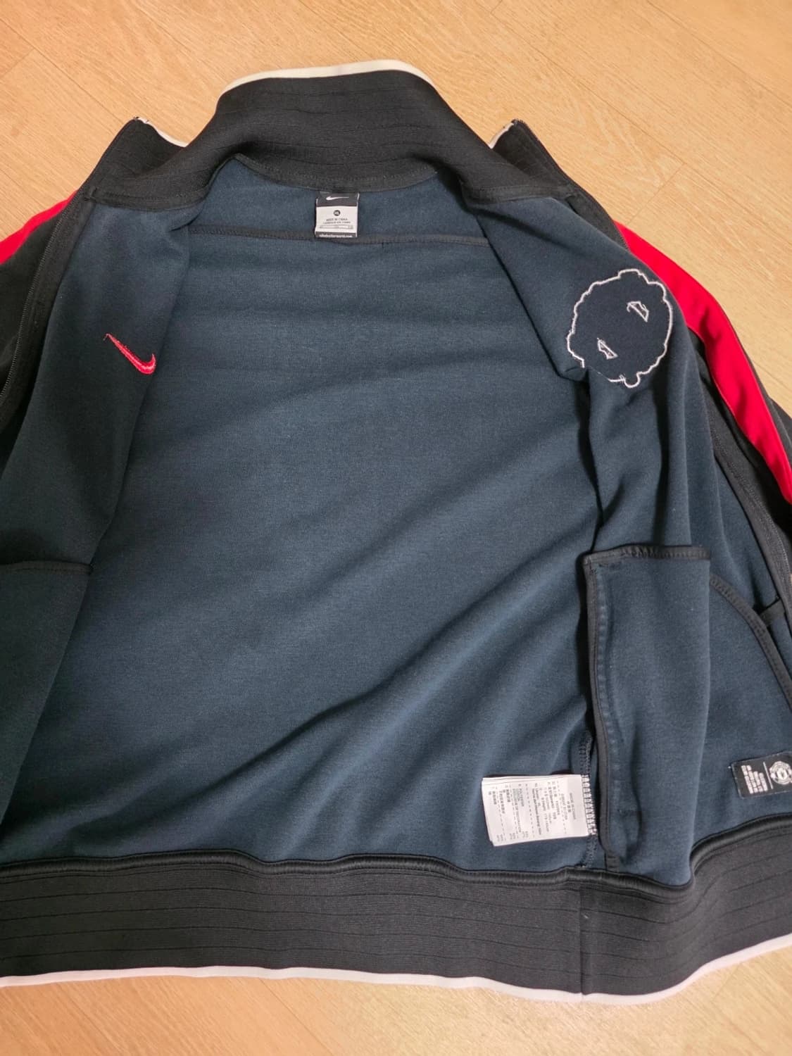 나이키 11-12 맨체스터 유나이티드 N98 트랙탑 자켓 XL 상품이미지8