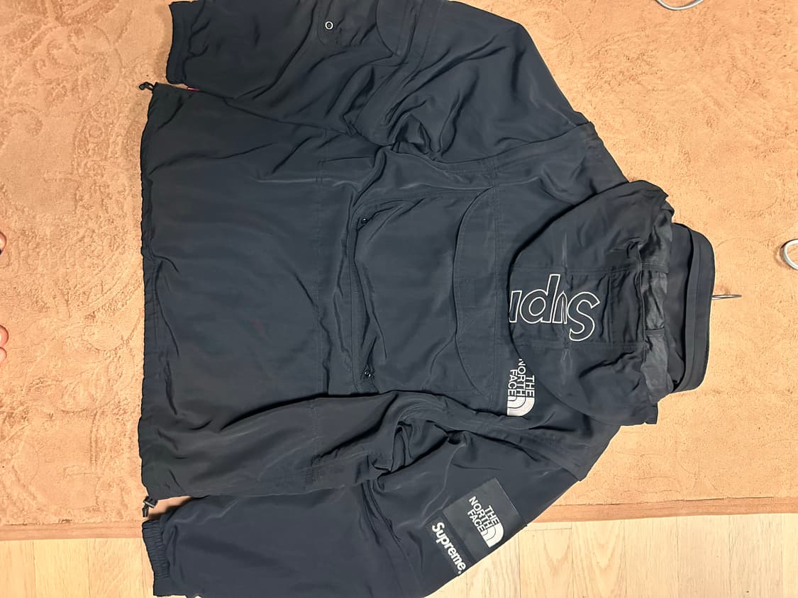 [M]슈프림 x 노스페이스 트레킹 컨버터블 자켓 블랙 - 22SS 상품이미지3