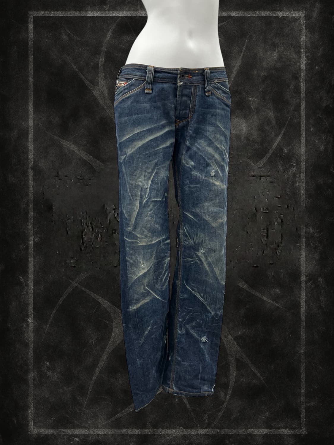 'DIESEL' washing denim western style pan 상품이미지3