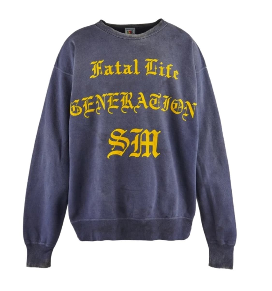 Saint Mxxxxxx Fatal Life Crew Sweat Navy 상품이미지1