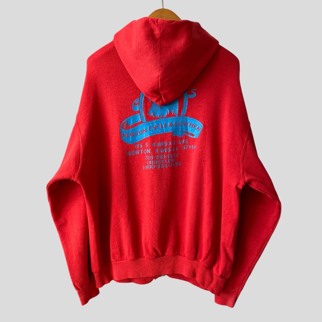 (XL)80s~90s 할리데이비슨 후드집업 상품이미지9