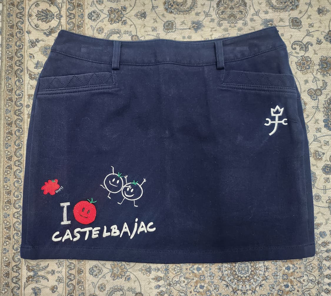 까스텔바작 네이비 미니 스커트 70사이즈 (28-30) 상품이미지1