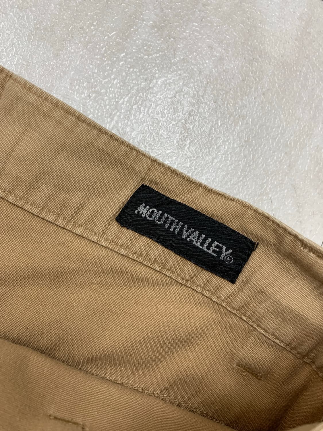 mouthvalley 베이지 카고 팬츠 #611 상품이미지4