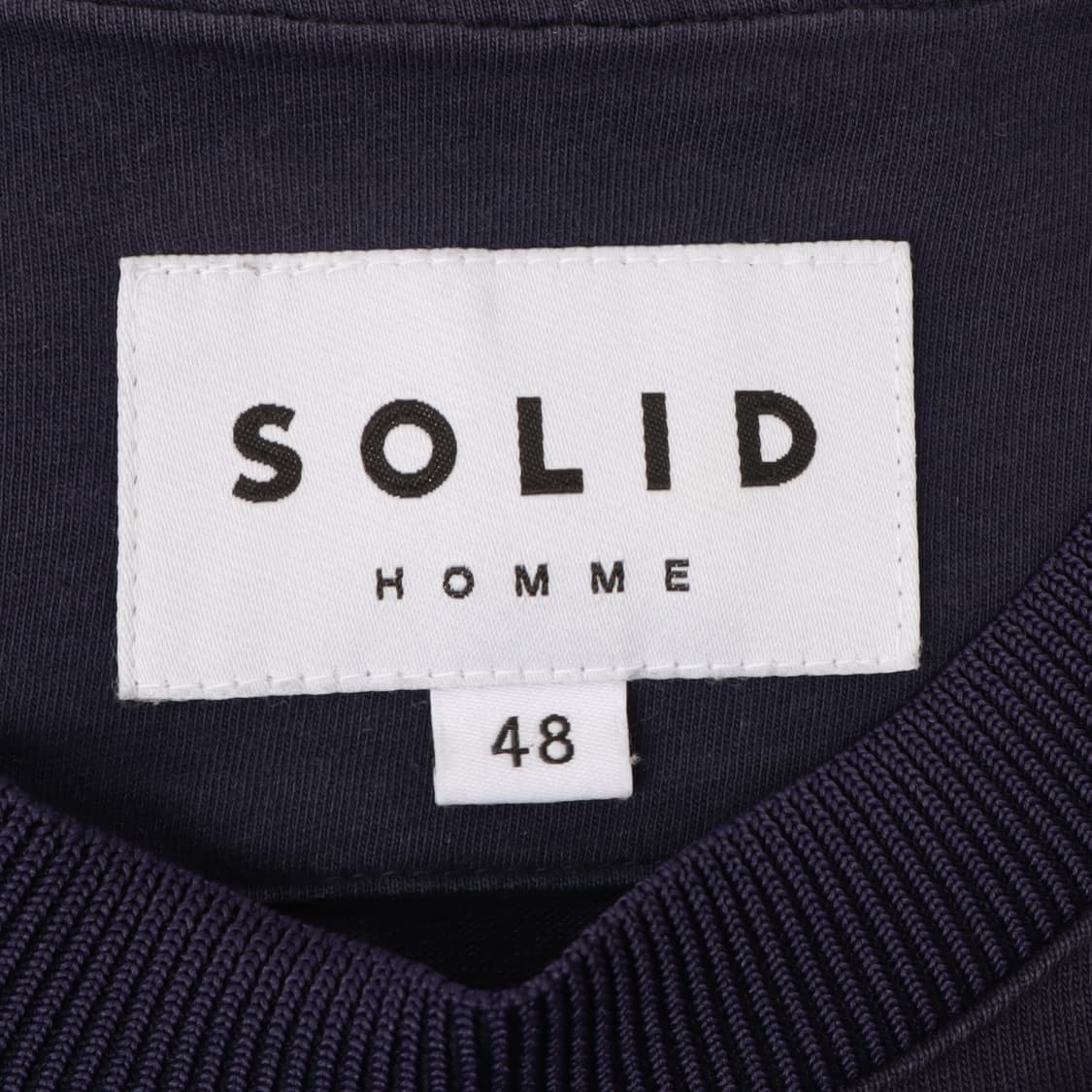 솔리드옴므 22ss 자수 로고 티셔츠 상품이미지8