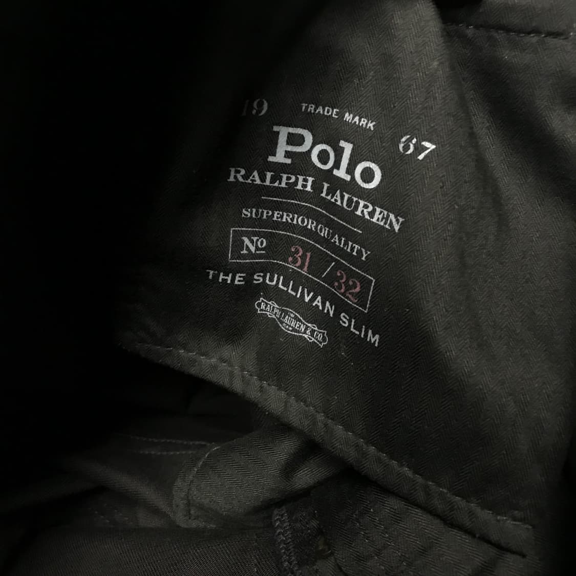폴로 랄프로렌 블랙 팬츠 31/32 상품이미지7