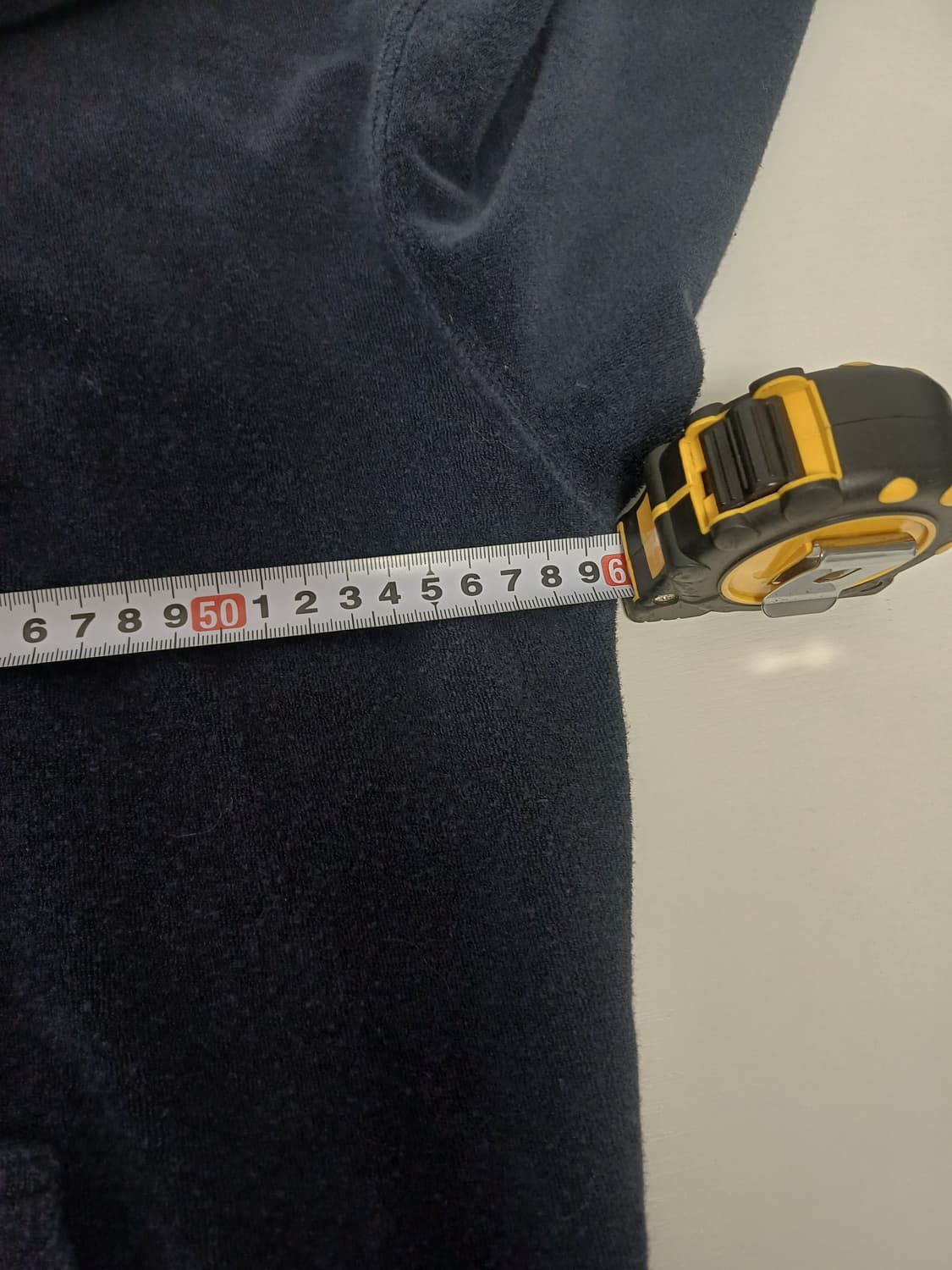 [L] 에디바우어 스냅 버튼 테리 오버핏 후드티 (네이비) 상품이미지9