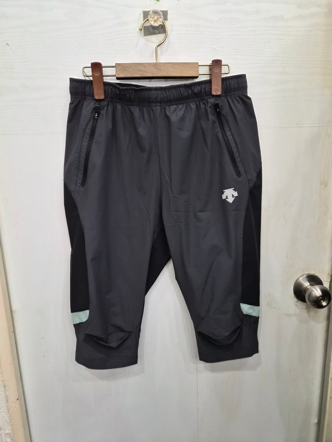 호칭90,허리고무줄)) DESCENTE 데상트 7부 반바지 !  상품이미지2