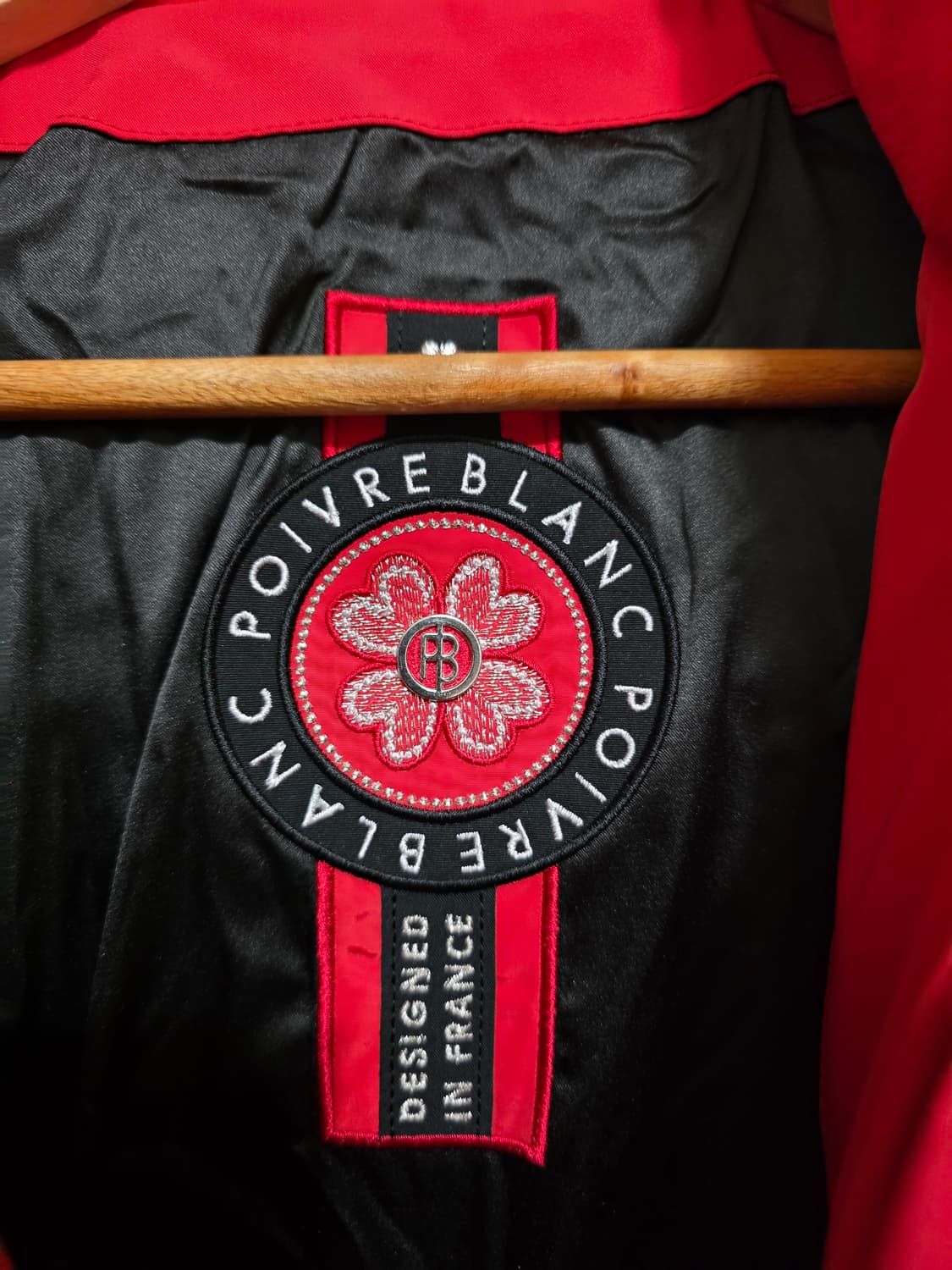 [새제품] 쁘아블랑 스칼렛 레드 여성 스트레치 스키 자켓 L 상품이미지4