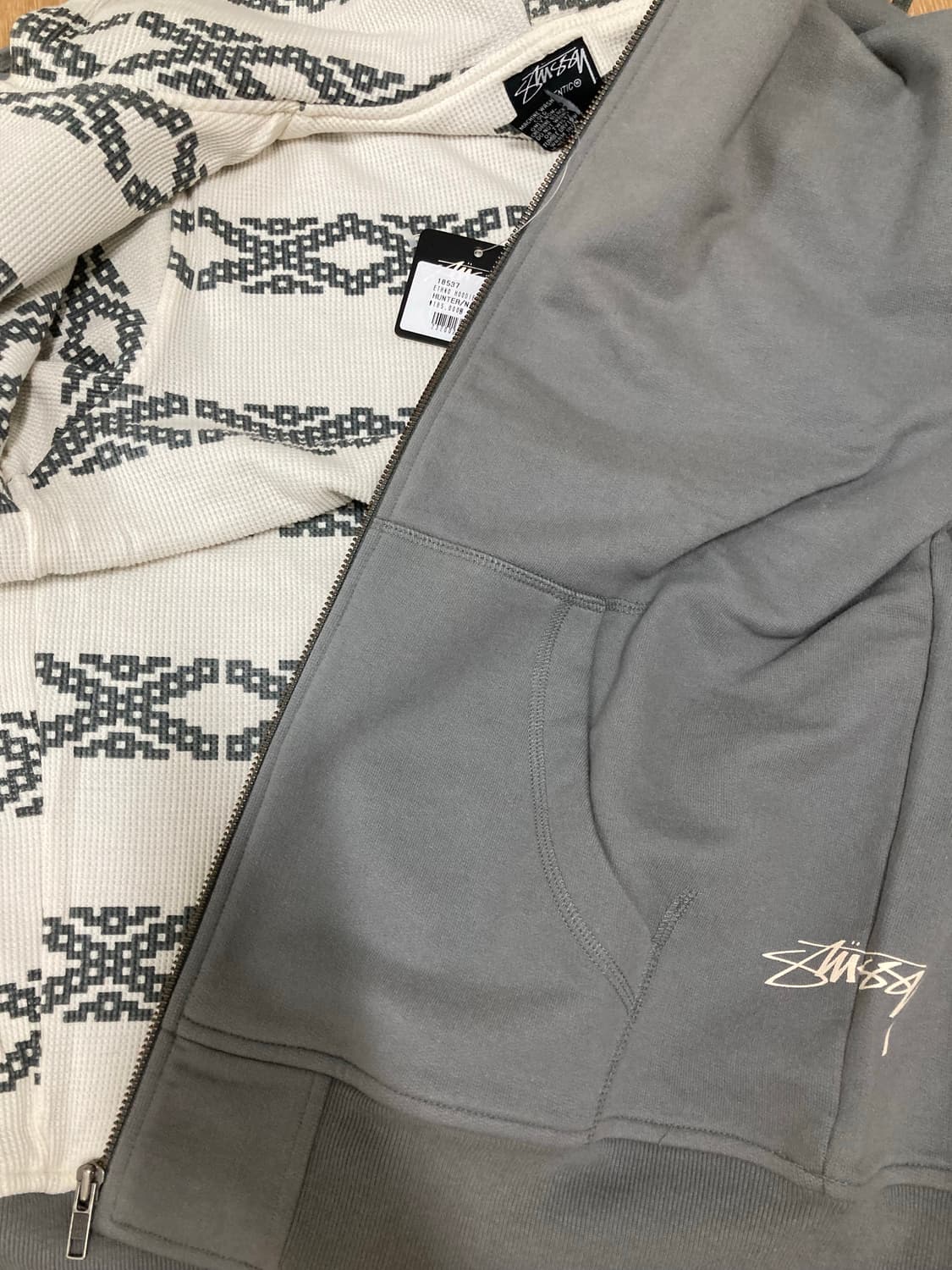 stussy 후드집업 상품이미지1