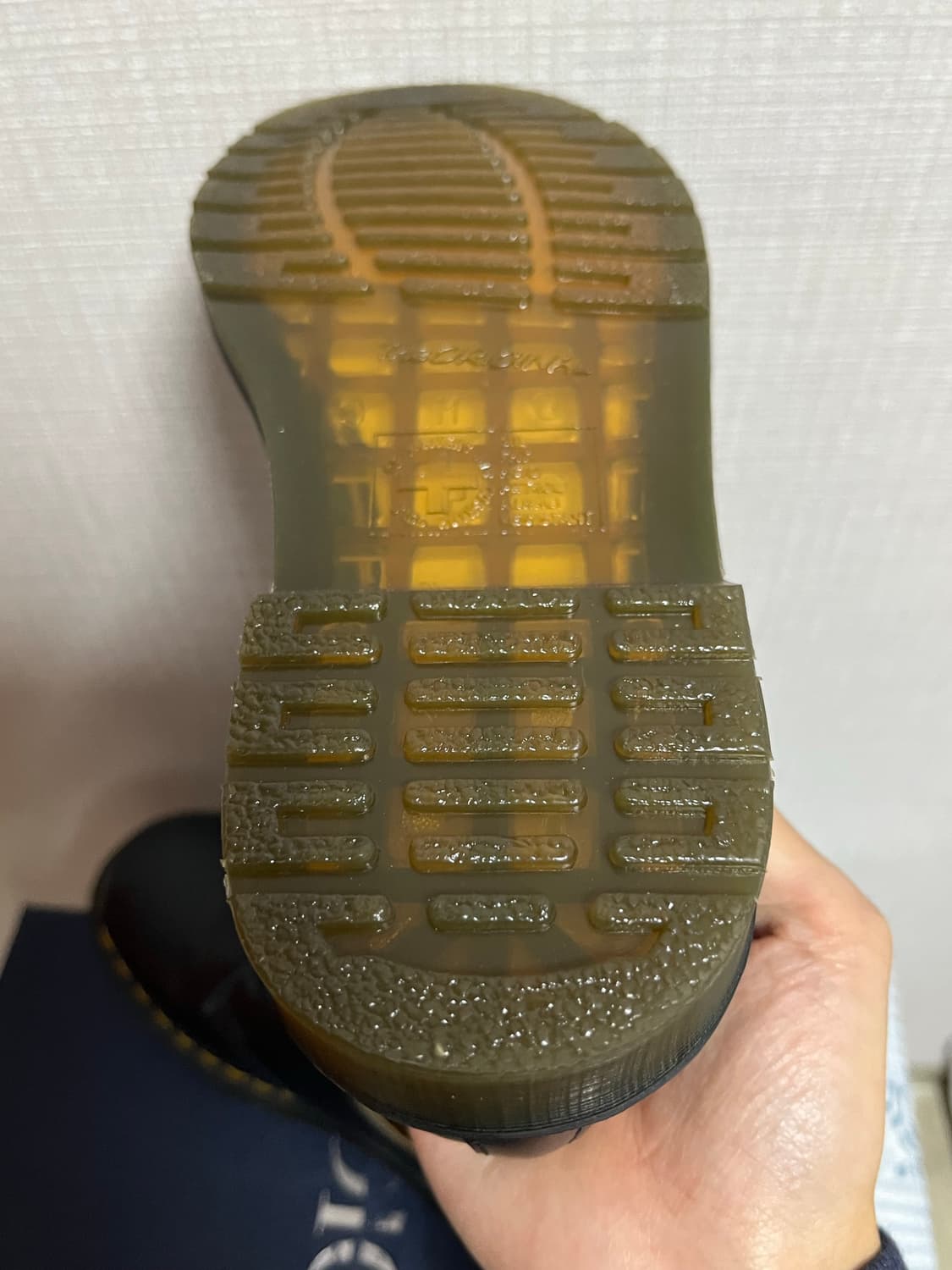 닥터마틴1461 3홀 스무스 38(240)사이즈 블랙 상품이미지8