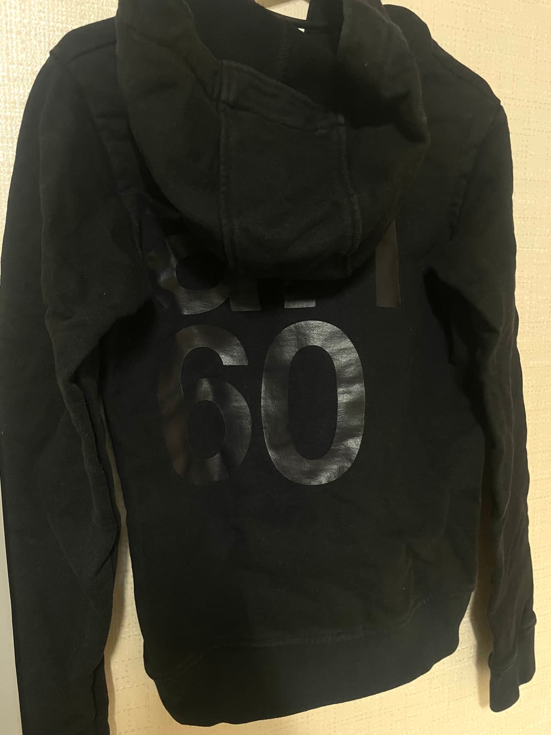 사파리스팟 우먼1/2 베이직 사파리 후드 블랙 후드티 상품이미지4