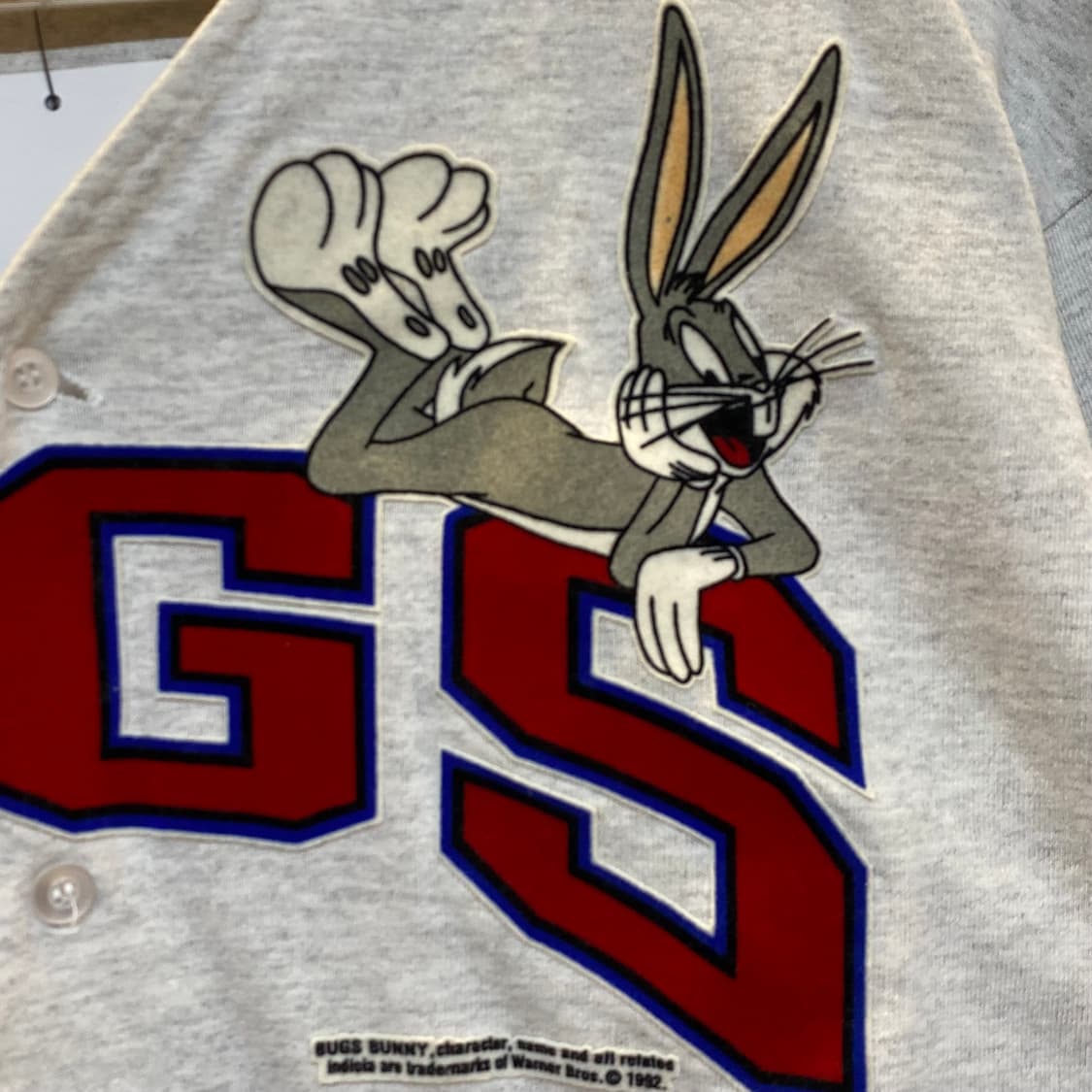 90s Made in USA 빈티지 벅스버니 야구 반팔티  상품이미지4
