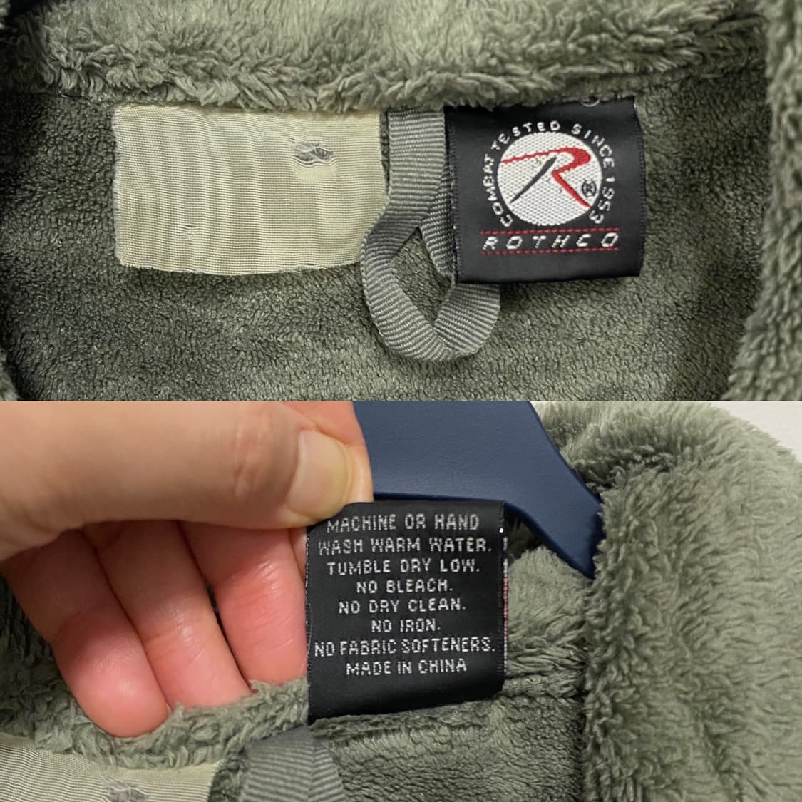 로스코 미군 ECWCS GEN III 레벨 3 플리스 자켓 상품이미지7