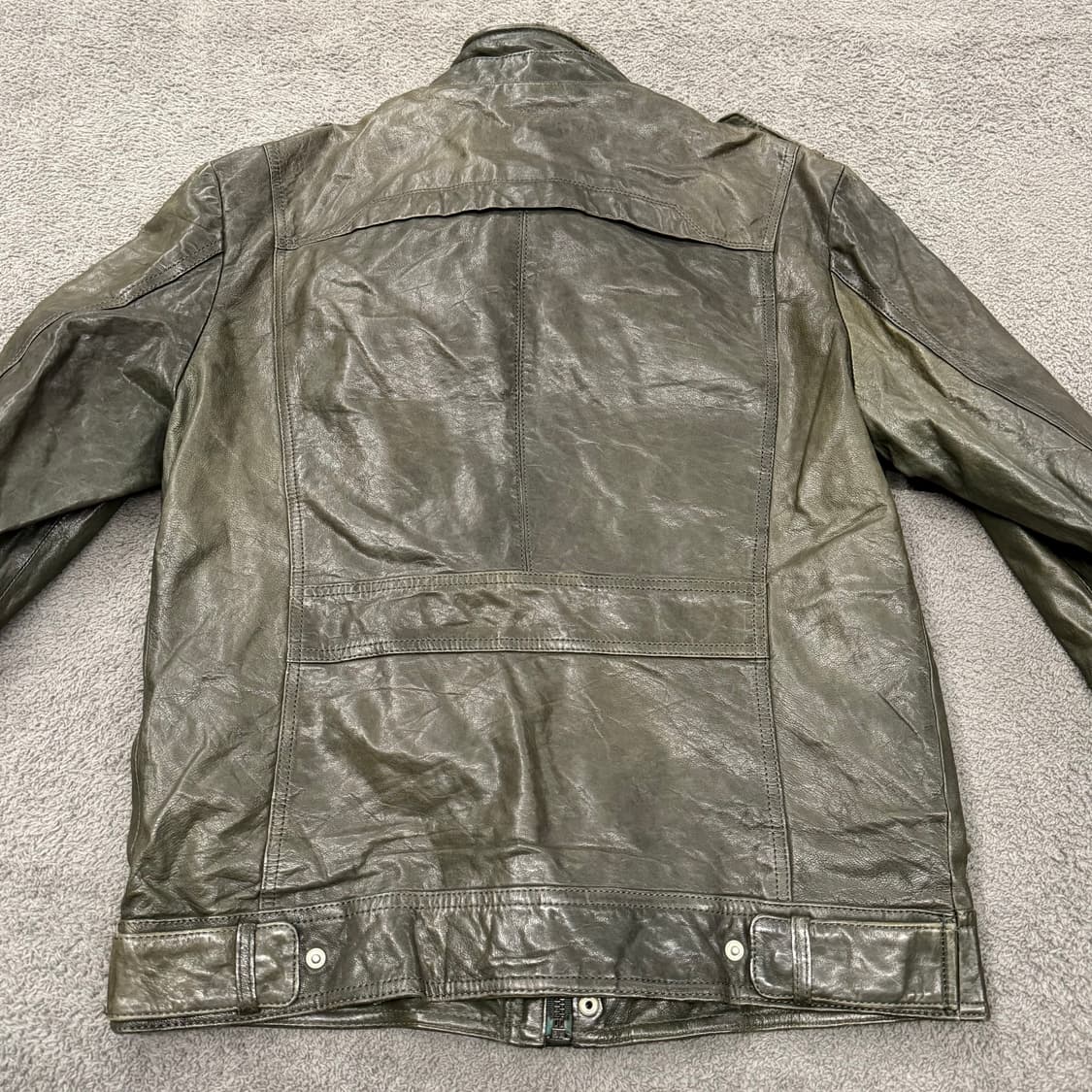 [정품/100] SIEG 지이크 파렌하이트 양가죽자켓 상품이미지4