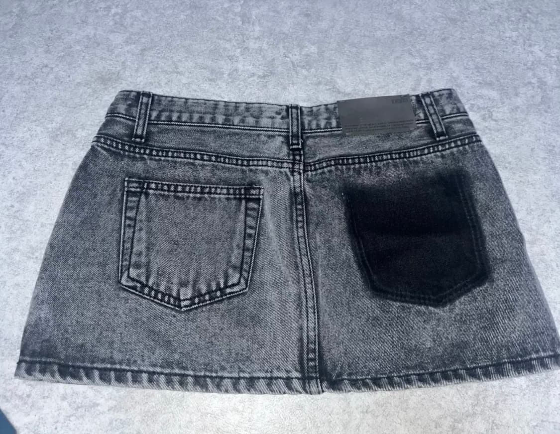 보헤미안서울 흑청 스커트 상품이미지3