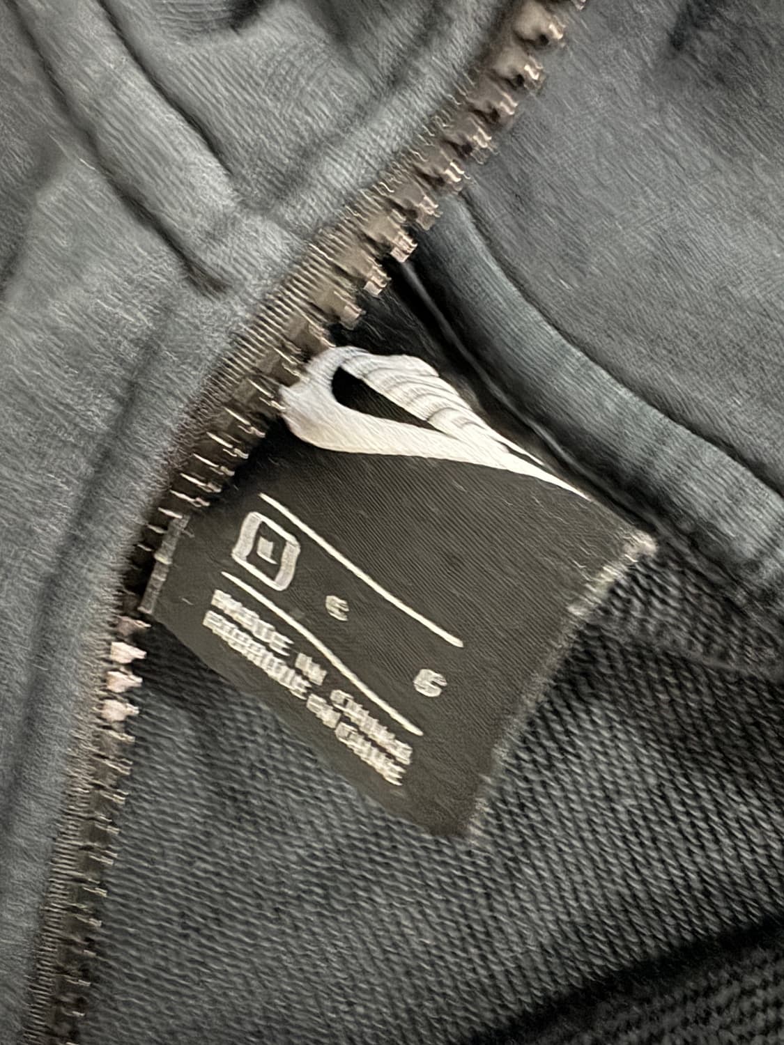 나이키 네이비 트레이닝 후드집업 L 상품이미지3