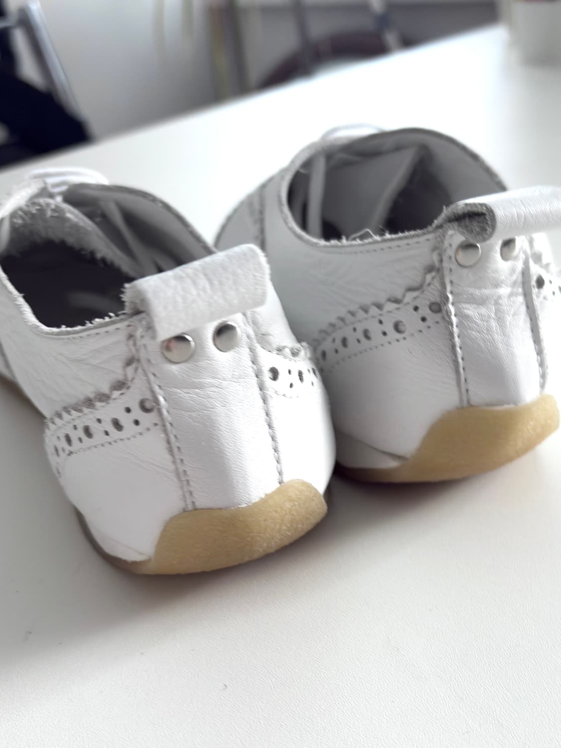 트리코 꼼데가르송 브로그 레더 스니커즈  상품이미지7