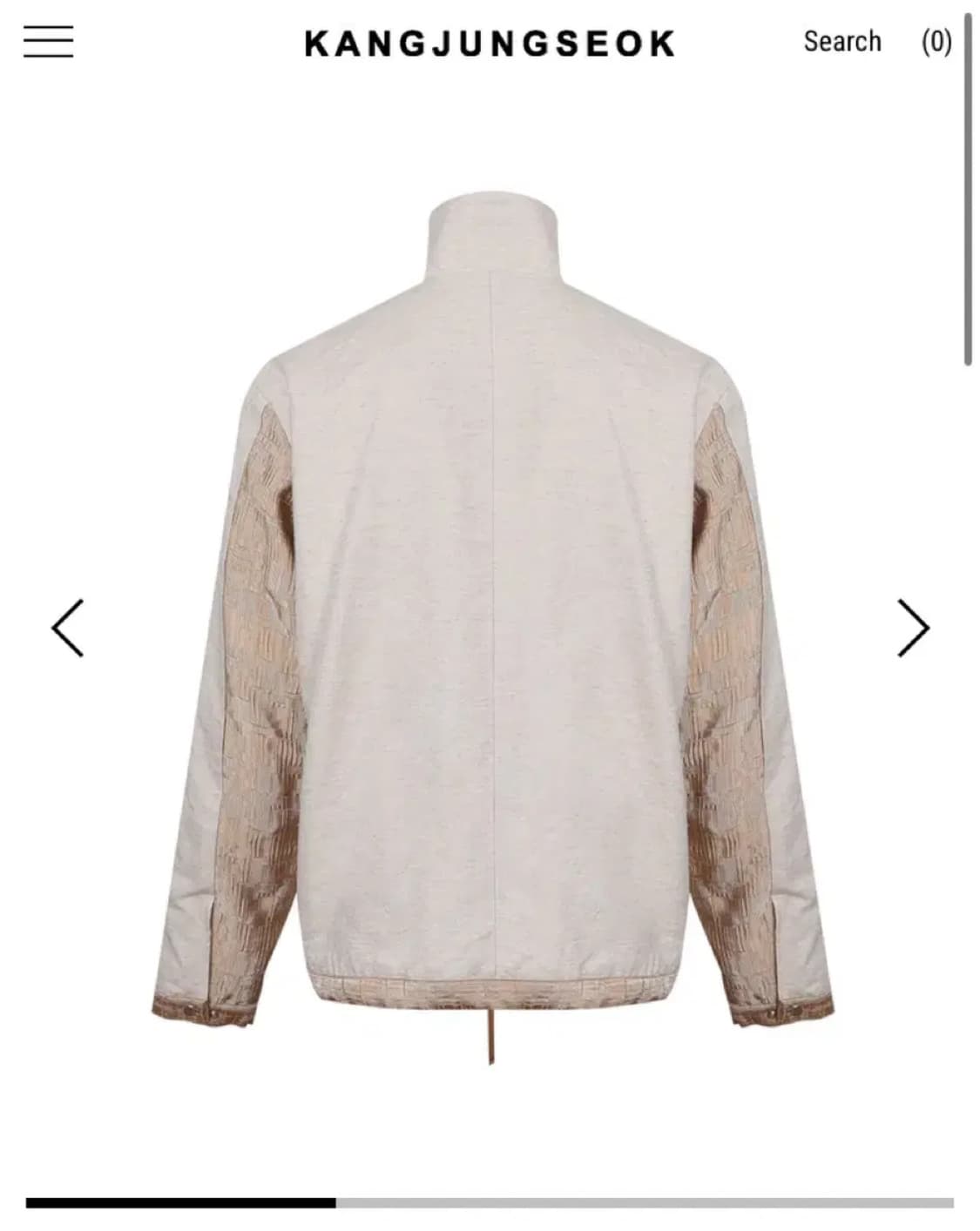 (3)강정석 CONFINED jacket ivory 자켓 상품이미지2