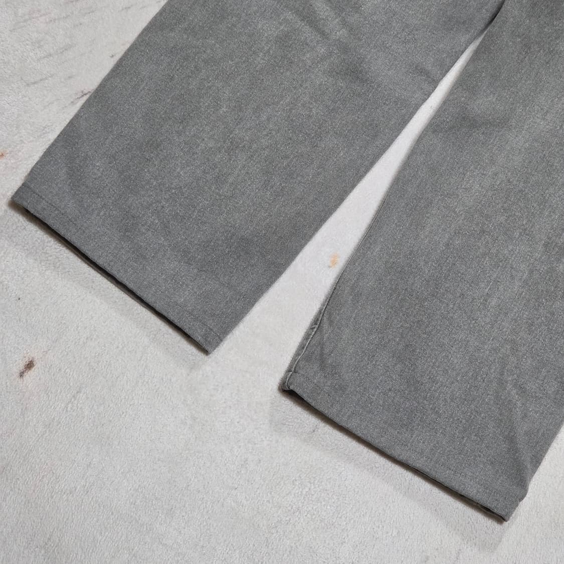 빈티지 그레이 와이드 데님팬츠 상품이미지6