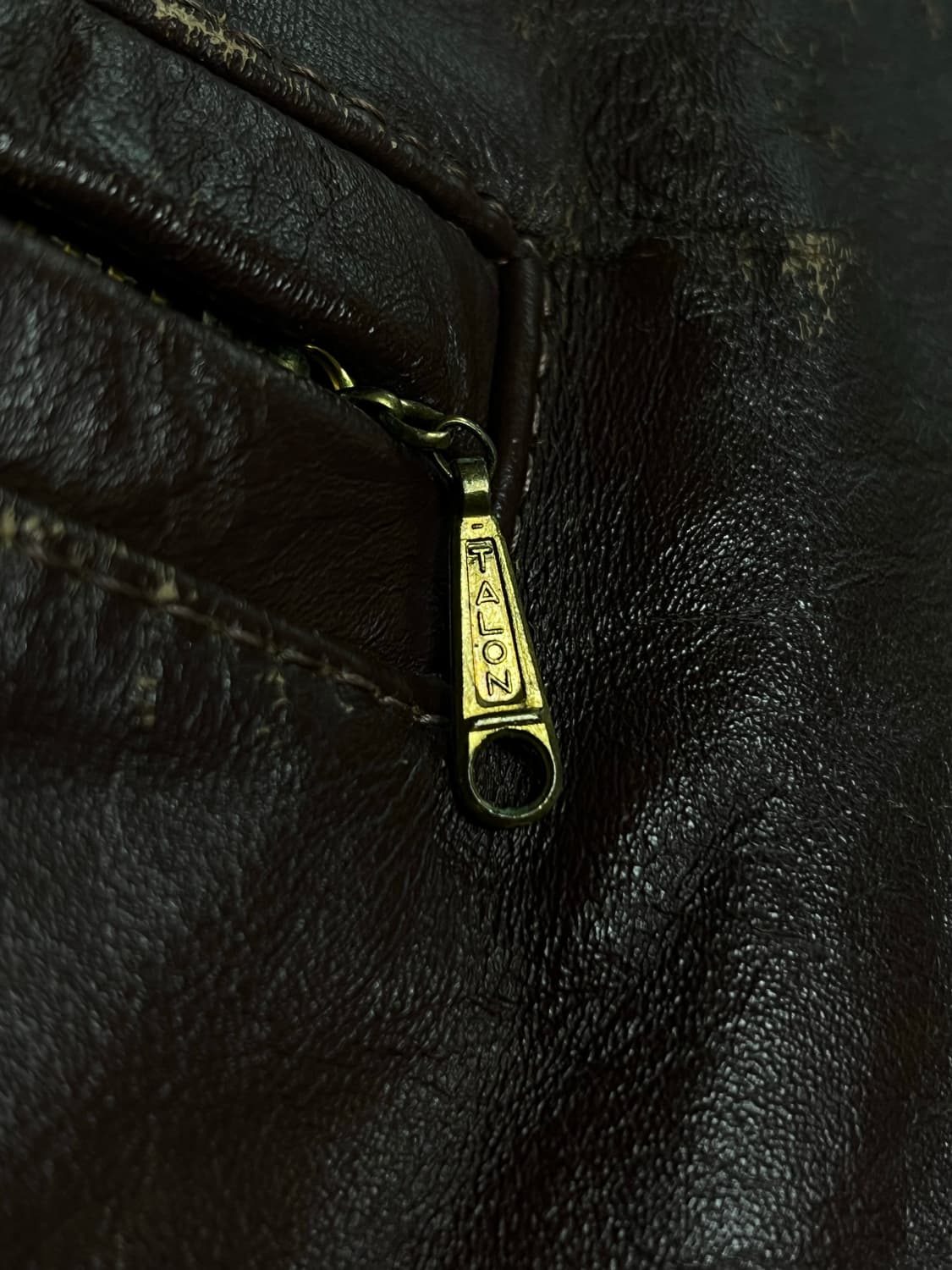 70s Walter Dyer 싱글 레더 자켓 (42) 상품이미지5