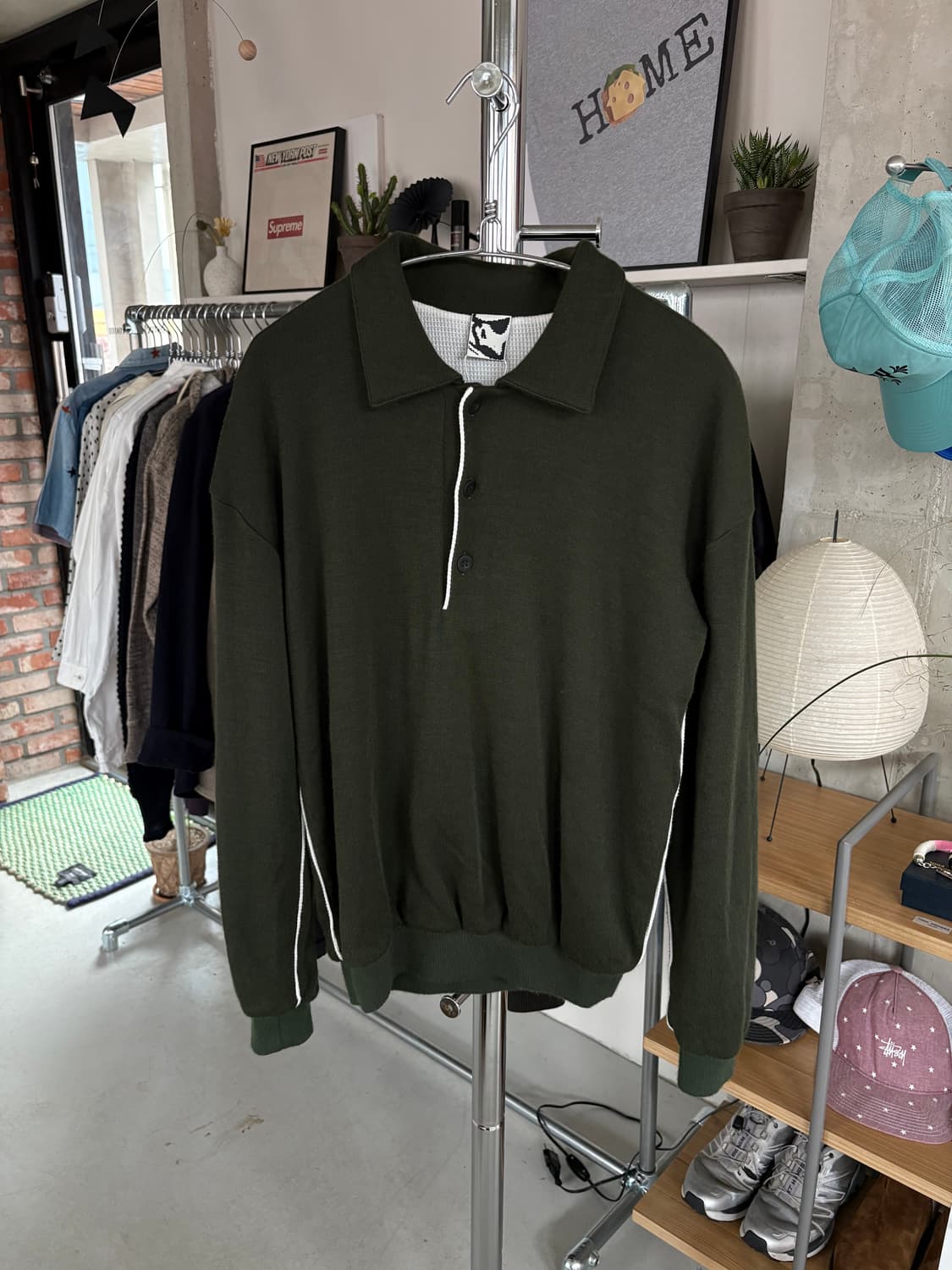 Gr10k 폴로 스웻셔츠 상품이미지1