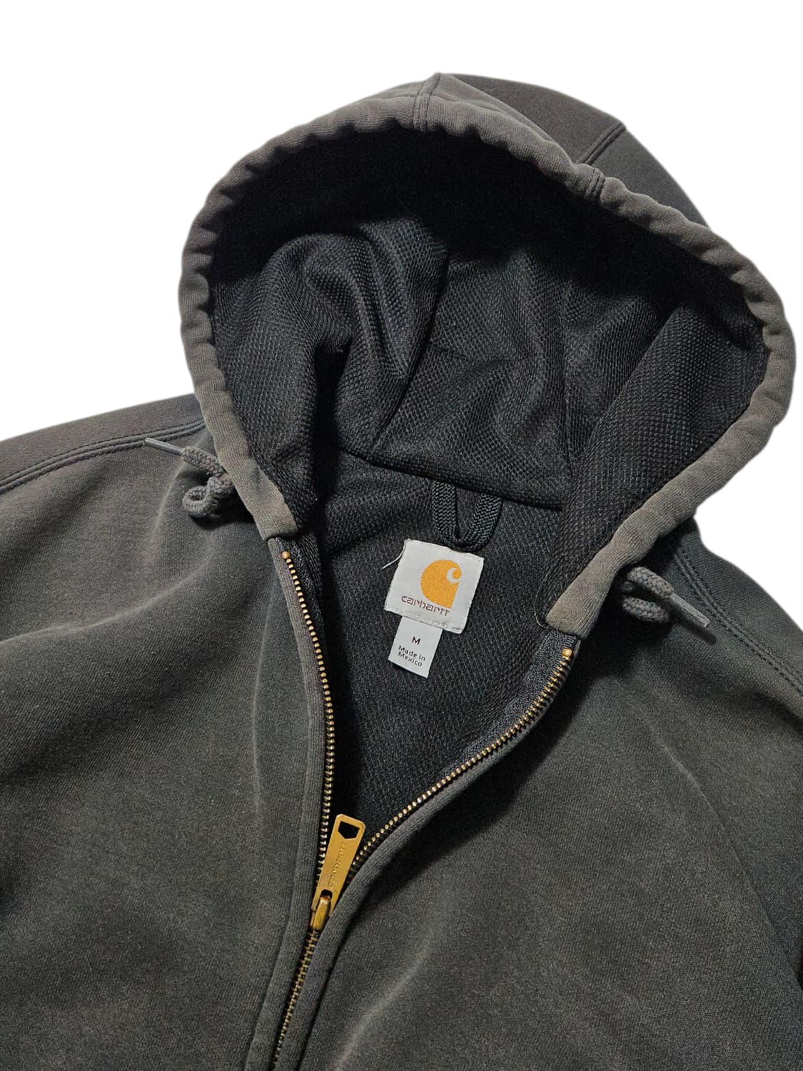 칼하트 써멀 후드집업 썬페이딩 와플 M 페이드 상품이미지4