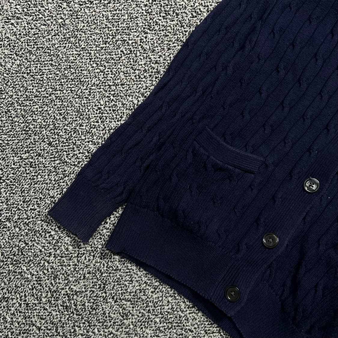 폴로 랄프로렌 여성 네이비 가디건 상품이미지3