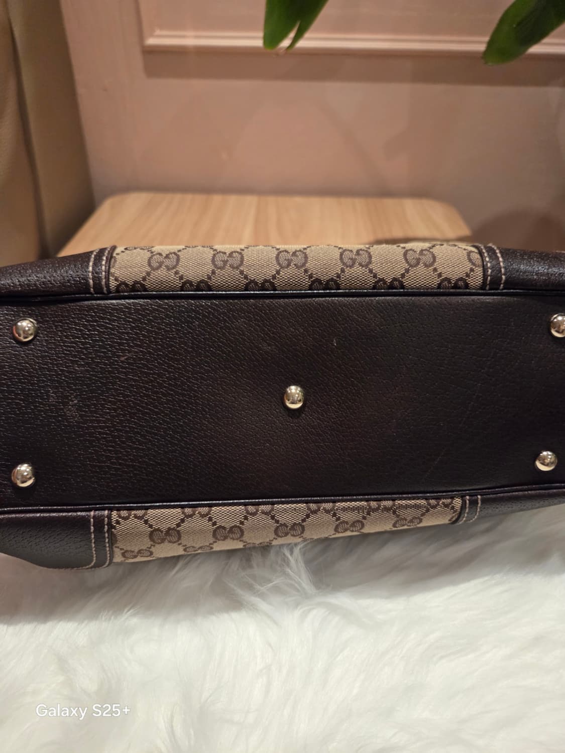 구찌 GG 로고 캔버스 자카드 토트백 상품이미지9