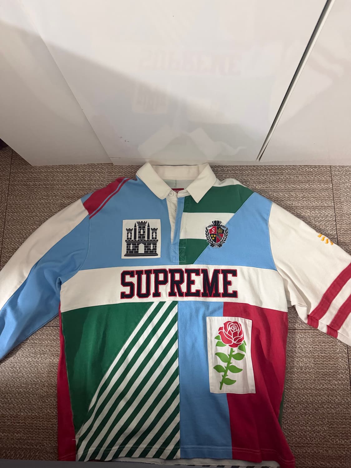 슈프림 로즈럭비 상품이미지1